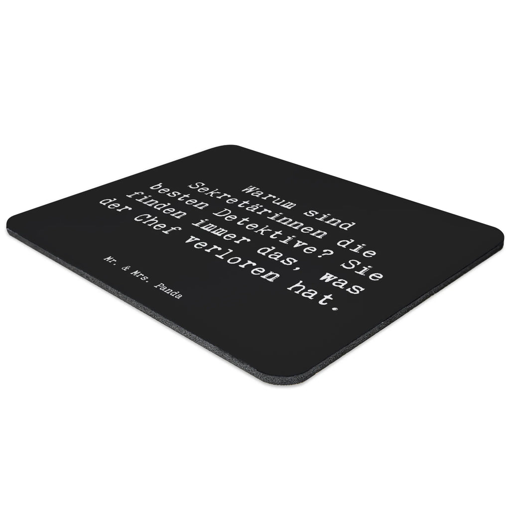 Mauspad Spruch Warum sind Sekretärinnen die besten Detektive? Sie finden immer das, was der Chef verloren hat. Mousepad, Computer zubehör, Büroausstattung, PC Zubehör, Arbeitszimmer, Mauspad, Einzigartiges Mauspad, Designer Mauspad, Mausunterlage, Mauspad Büro, Beruf, Ausbildung, Jubiläum, Abschied, Rente, Kollege, Kollegin, Geschenk, Schenken, Arbeitskollege, Mitarbeiter, Firma, Danke, Dankeschön