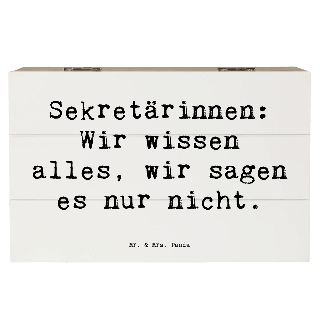 Holzkiste Spruch Sekretärinnen: Wir wissen alles, wir sagen es nur nicht. Holzkiste, Kiste, Schatzkiste, Truhe, Schatulle, XXL, Erinnerungsbox, Erinnerungskiste, Dekokiste, Aufbewahrungsbox, Geschenkbox, Geschenkdose, Beruf, Ausbildung, Jubiläum, Abschied, Rente, Kollege, Kollegin, Geschenk, Schenken, Arbeitskollege, Mitarbeiter, Firma, Danke, Dankeschön