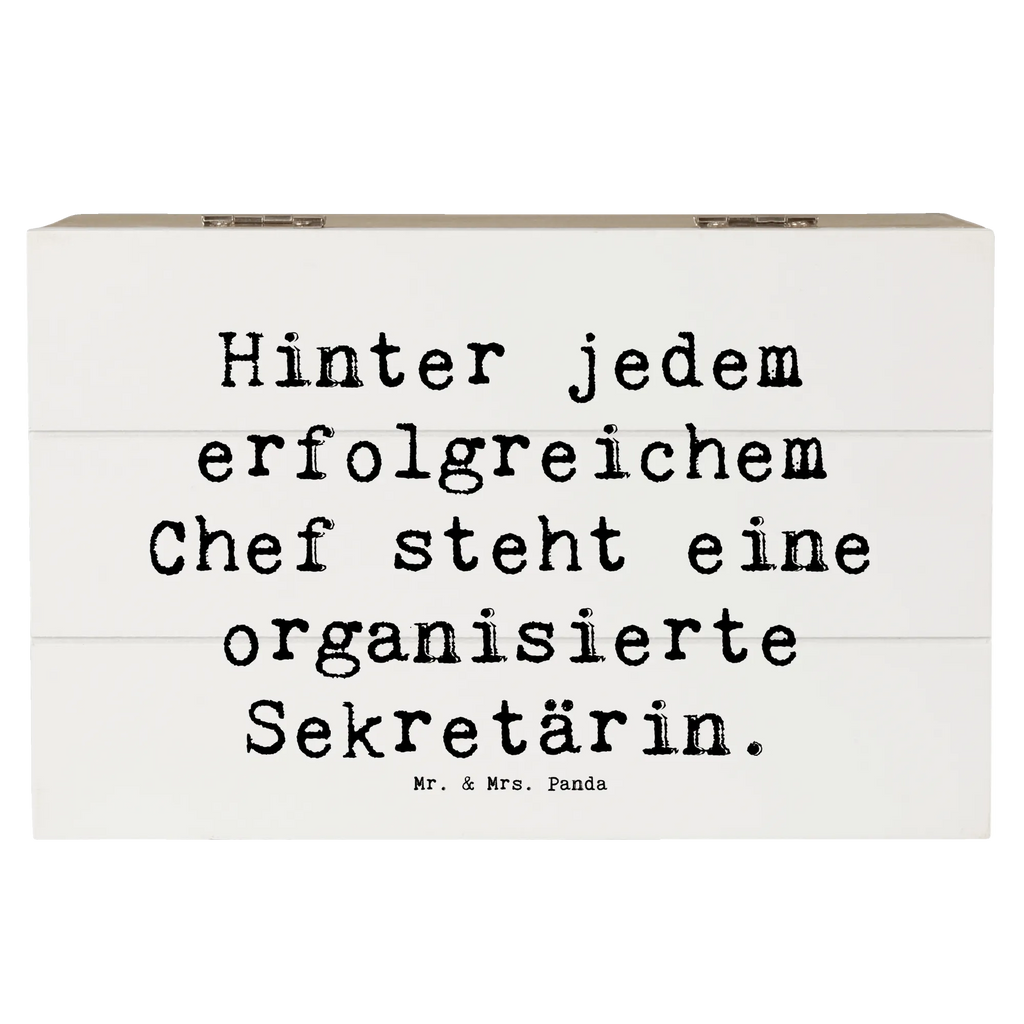 Holzkiste Spruch Hinter jedem erfolgreichem Chef steht eine organisierte Sekretärin. Holzkiste, Kiste, Schatzkiste, Truhe, Schatulle, XXL, Erinnerungsbox, Erinnerungskiste, Dekokiste, Aufbewahrungsbox, Geschenkbox, Geschenkdose, Beruf, Ausbildung, Jubiläum, Abschied, Rente, Kollege, Kollegin, Geschenk, Schenken, Arbeitskollege, Mitarbeiter, Firma, Danke, Dankeschön