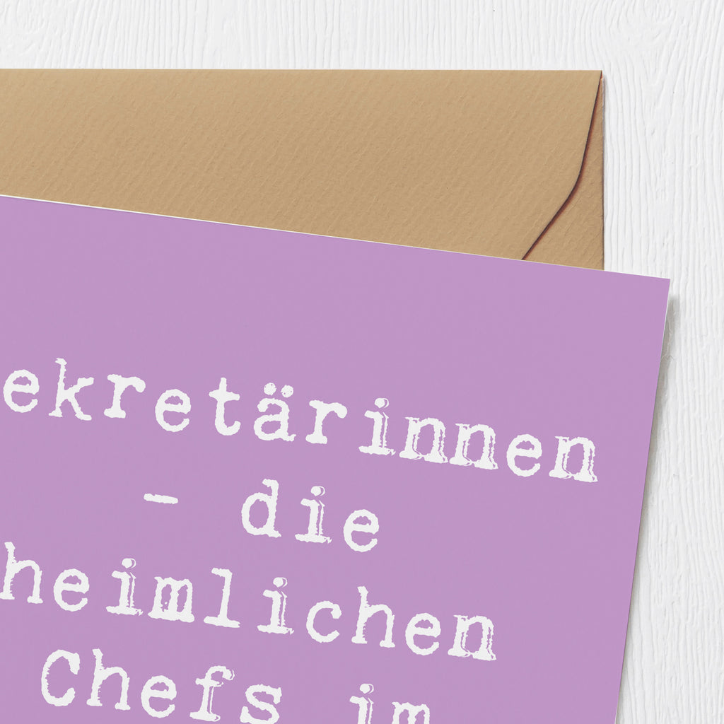 Deluxe Karte Spruch Sekretärin Chefin Karte, Grußkarte, Klappkarte, Einladungskarte, Glückwunschkarte, Hochzeitskarte, Geburtstagskarte, Hochwertige Grußkarte, Hochwertige Klappkarte, Beruf, Ausbildung, Jubiläum, Abschied, Rente, Kollege, Kollegin, Geschenk, Schenken, Arbeitskollege, Mitarbeiter, Firma, Danke, Dankeschön