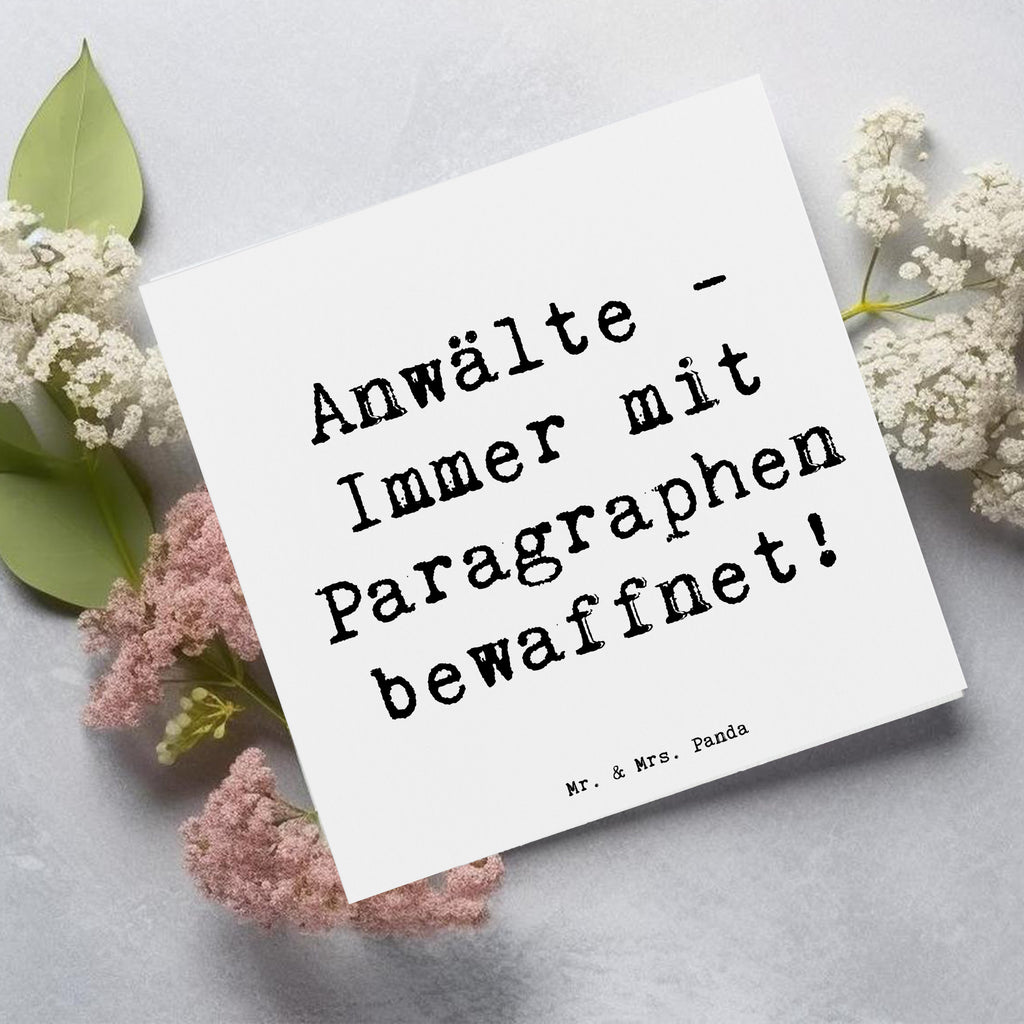 Deluxe Karte Spruch Anwalt Paragraphen Karte, Grußkarte, Klappkarte, Einladungskarte, Glückwunschkarte, Hochzeitskarte, Geburtstagskarte, Hochwertige Grußkarte, Hochwertige Klappkarte, Beruf, Ausbildung, Jubiläum, Abschied, Rente, Kollege, Kollegin, Geschenk, Schenken, Arbeitskollege, Mitarbeiter, Firma, Danke, Dankeschön