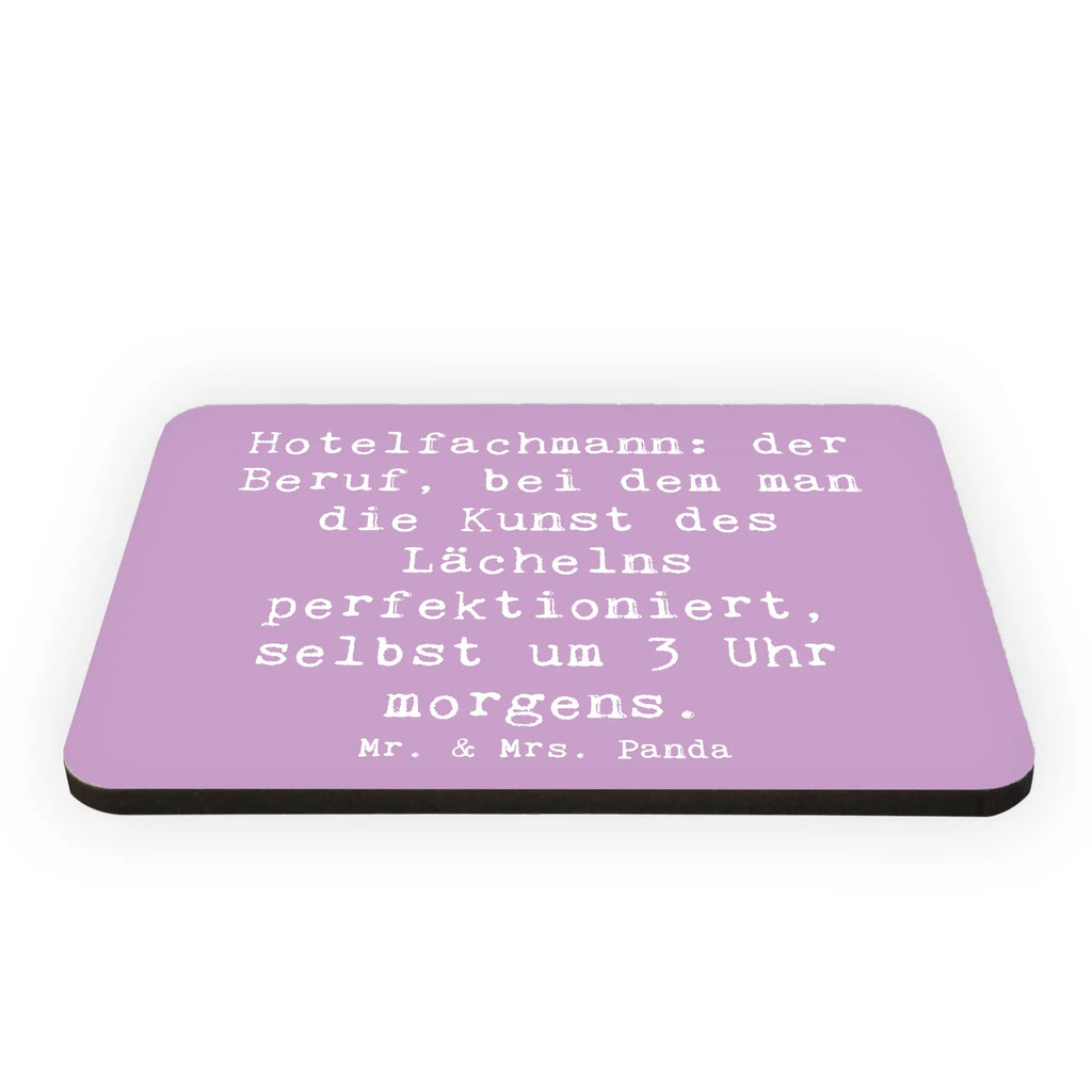 Magnet Spruch Hotelfachmann: der Beruf, bei dem man die Kunst des Lächelns perfektioniert, selbst um 3 Uhr morgens. Kühlschrankmagnet, Pinnwandmagnet, Souvenir Magnet, Motivmagnete, Dekomagnet, Whiteboard Magnet, Notiz Magnet, Kühlschrank Dekoration, Beruf, Ausbildung, Jubiläum, Abschied, Rente, Kollege, Kollegin, Geschenk, Schenken, Arbeitskollege, Mitarbeiter, Firma, Danke, Dankeschön