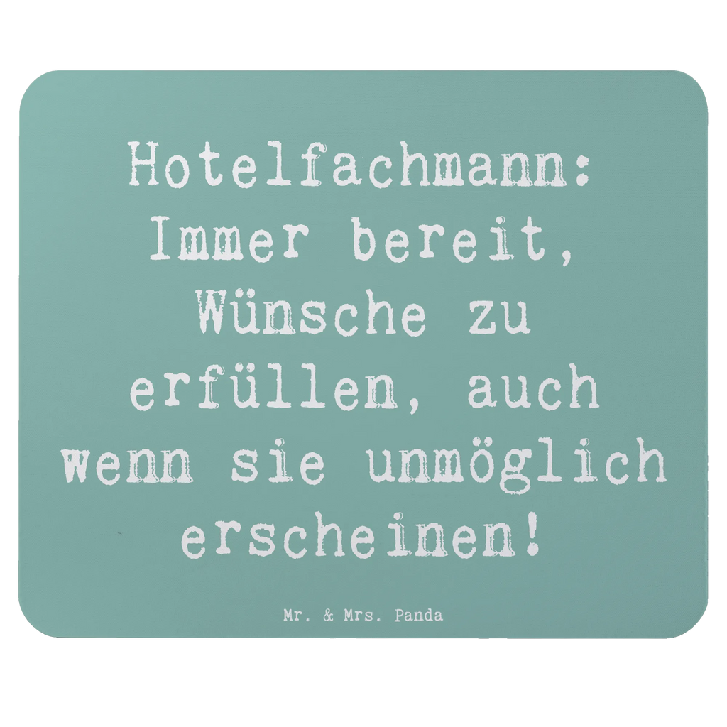 Mauspad Spruch Hotelfachmann: Immer bereit, Wünsche zu erfüllen, auch wenn sie unmöglich erscheinen! Mousepad, Computer zubehör, Büroausstattung, PC Zubehör, Arbeitszimmer, Mauspad, Einzigartiges Mauspad, Designer Mauspad, Mausunterlage, Mauspad Büro, Beruf, Ausbildung, Jubiläum, Abschied, Rente, Kollege, Kollegin, Geschenk, Schenken, Arbeitskollege, Mitarbeiter, Firma, Danke, Dankeschön