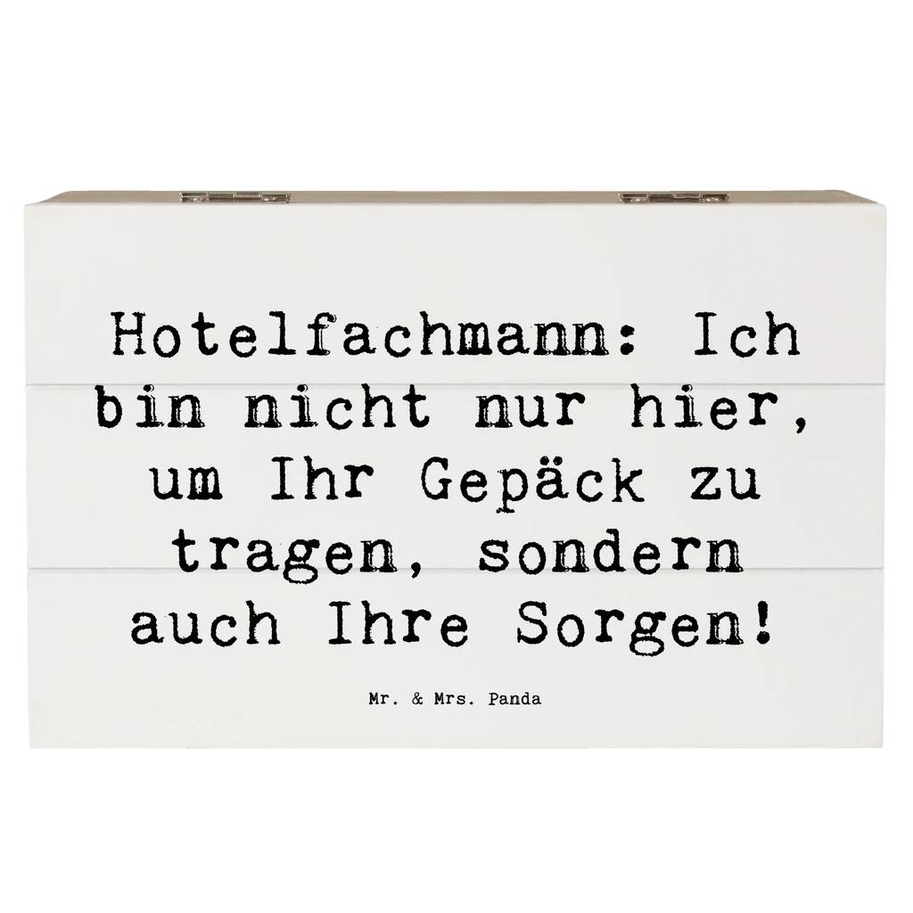 Holzkiste Spruch Hotelfachmann: Ich bin nicht nur hier, um Ihr Gepäck zu tragen, sondern auch Ihre Sorgen! Holzkiste, Kiste, Schatzkiste, Truhe, Schatulle, XXL, Erinnerungsbox, Erinnerungskiste, Dekokiste, Aufbewahrungsbox, Geschenkbox, Geschenkdose, Beruf, Ausbildung, Jubiläum, Abschied, Rente, Kollege, Kollegin, Geschenk, Schenken, Arbeitskollege, Mitarbeiter, Firma, Danke, Dankeschön