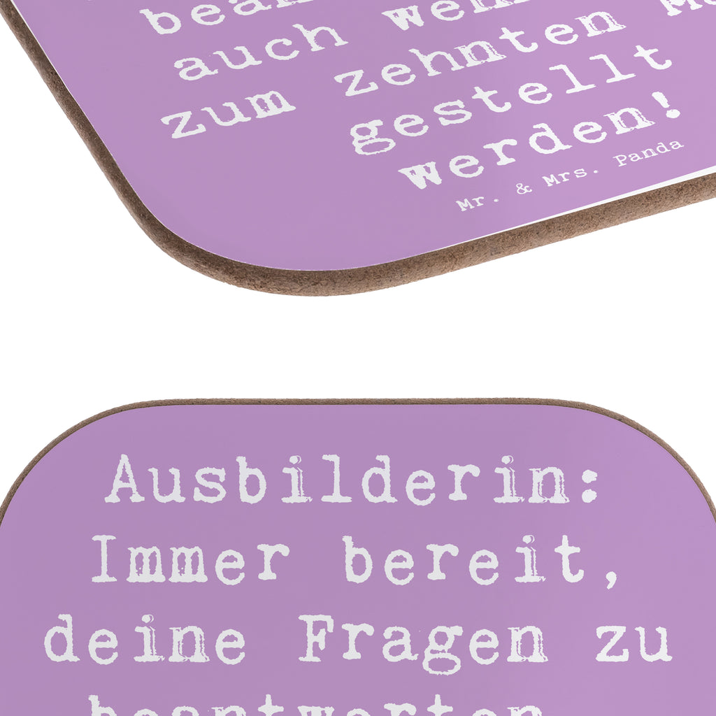 Untersetzer Spruch Ausbilderin: Immer bereit, deine Fragen zu beantworten - auch wenn sie zum zehnten Mal gestellt werden! Untersetzer, Bierdeckel, Glasuntersetzer, Untersetzer Gläser, Getränkeuntersetzer, Untersetzer aus Holz, Untersetzer für Gläser, Korkuntersetzer, Untersetzer Holz, Holzuntersetzer, Tassen Untersetzer, Untersetzer Design, Beruf, Ausbildung, Jubiläum, Abschied, Rente, Kollege, Kollegin, Geschenk, Schenken, Arbeitskollege, Mitarbeiter, Firma, Danke, Dankeschön