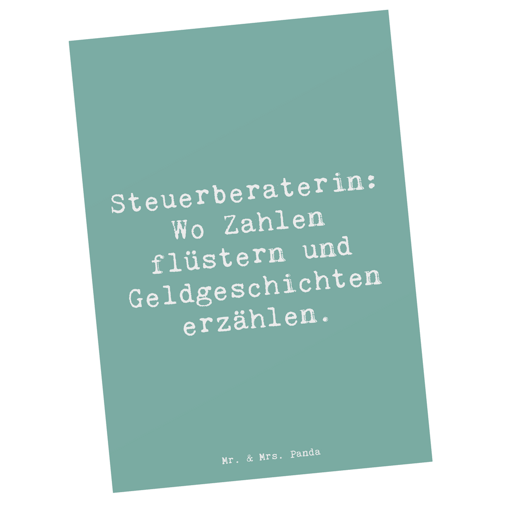 Postkarte Spruch Steuerberaterin: Wo Zahlen flüstern und Geldgeschichten erzählen. Postkarte, Karte, Geschenkkarte, Grußkarte, Einladung, Ansichtskarte, Geburtstagskarte, Einladungskarte, Dankeskarte, Ansichtskarten, Einladung Geburtstag, Einladungskarten Geburtstag, Beruf, Ausbildung, Jubiläum, Abschied, Rente, Kollege, Kollegin, Geschenk, Schenken, Arbeitskollege, Mitarbeiter, Firma, Danke, Dankeschön