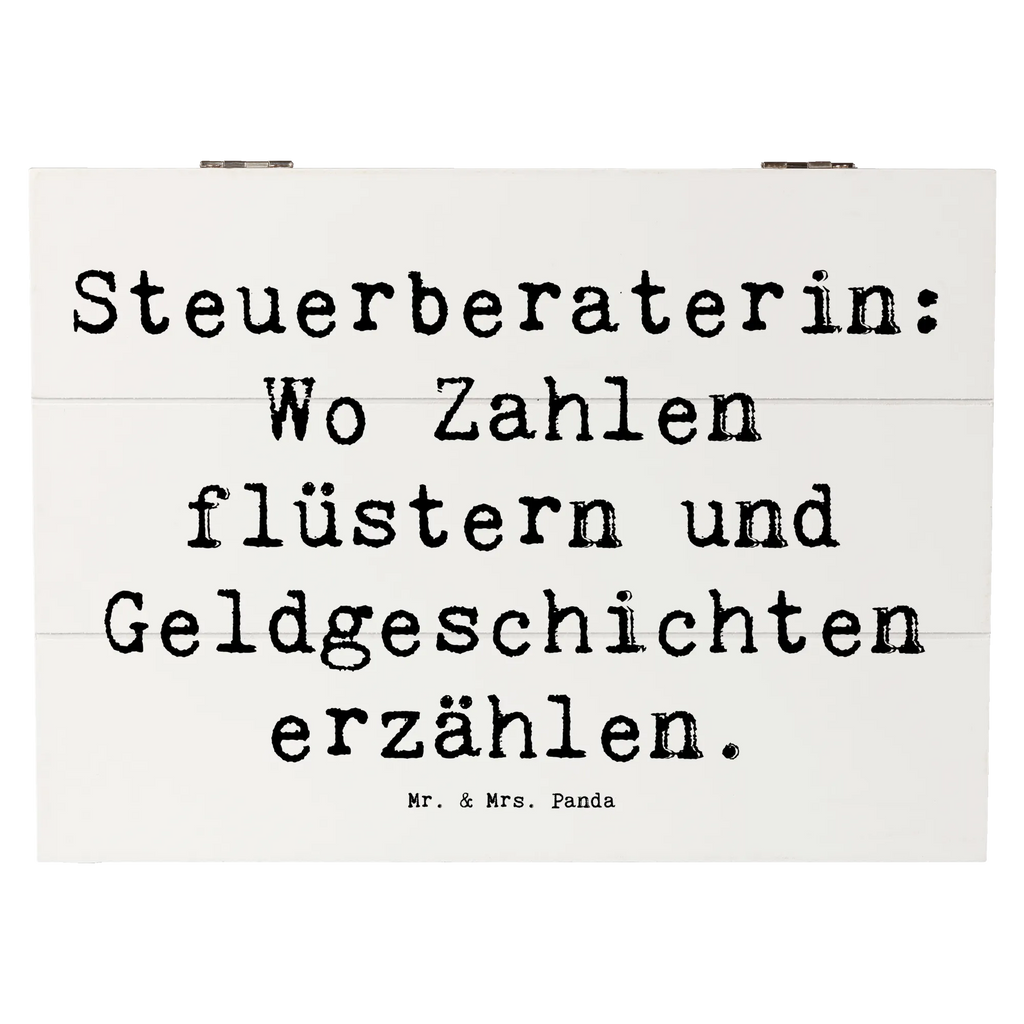 Holzkiste Spruch Steuerberaterin: Wo Zahlen flüstern und Geldgeschichten erzählen. Holzkiste, Kiste, Schatzkiste, Truhe, Schatulle, XXL, Erinnerungsbox, Erinnerungskiste, Dekokiste, Aufbewahrungsbox, Geschenkbox, Geschenkdose, Beruf, Ausbildung, Jubiläum, Abschied, Rente, Kollege, Kollegin, Geschenk, Schenken, Arbeitskollege, Mitarbeiter, Firma, Danke, Dankeschön