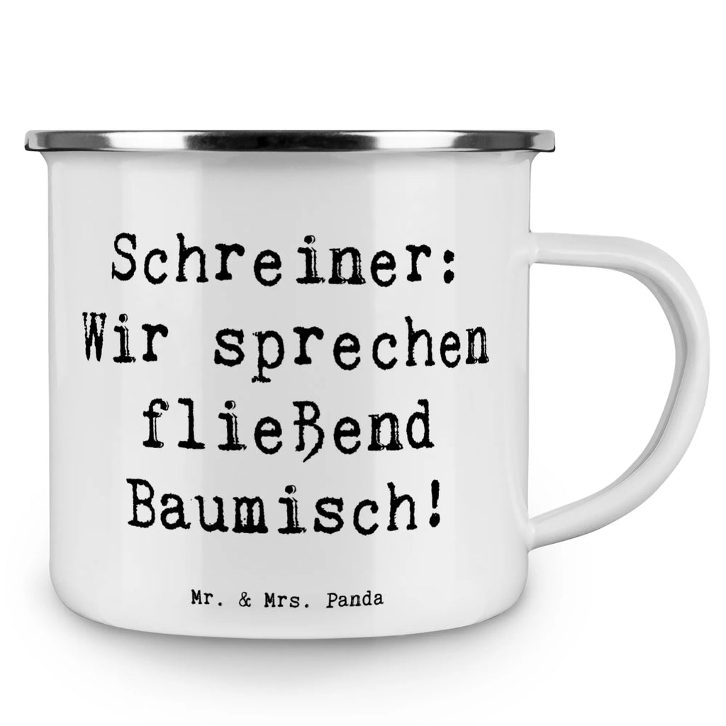 Camping Emaille Tasse Spruch Schreiner: Wir sprechen fließend Baumisch! Campingtasse, Trinkbecher, Metalltasse, Outdoor Tasse, Emaille Trinkbecher, Blechtasse Outdoor, Emaille Campingbecher, Edelstahl Trinkbecher, Metalltasse für Camping, Kaffee Blechtasse, Camping Tasse Metall, Emaille Tasse, Emaille Becher, Tasse Camping, Tasse Emaille, Emaille Tassen, Camping Becher, Metall Tasse, Camping Tassen, Blechtasse, Emaille Tasse Camping, Camping Tasse Emaille, Emailletasse, Camping Tassen Emaille, Campingbecher, Blechtassen, Outdoor Becher, Campingtassen, Emaille Becher Camping, Camping Becher Edelstahl, Beruf, Ausbildung, Jubiläum, Abschied, Rente, Kollege, Kollegin, Geschenk, Schenken, Arbeitskollege, Mitarbeiter, Firma, Danke, Dankeschön