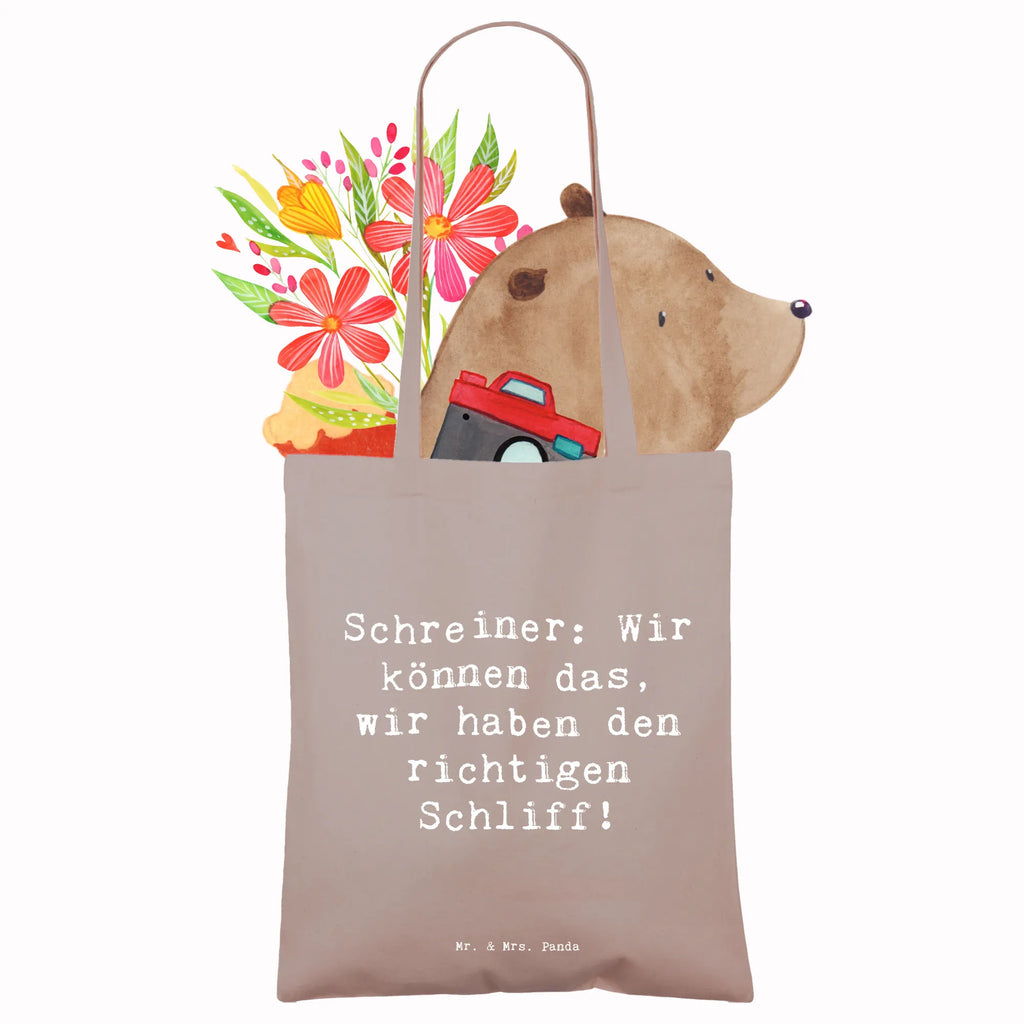 Tragetasche Spruch Schreiner: Wir können das, wir haben den richtigen Schliff! Beuteltasche, Beutel, Einkaufstasche, Jutebeutel, Stoffbeutel, Tasche, Shopper, Umhängetasche, Strandtasche, Schultertasche, Stofftasche, Tragetasche, Badetasche, Jutetasche, Einkaufstüte, Laptoptasche, Beruf, Ausbildung, Jubiläum, Abschied, Rente, Kollege, Kollegin, Geschenk, Schenken, Arbeitskollege, Mitarbeiter, Firma, Danke, Dankeschön