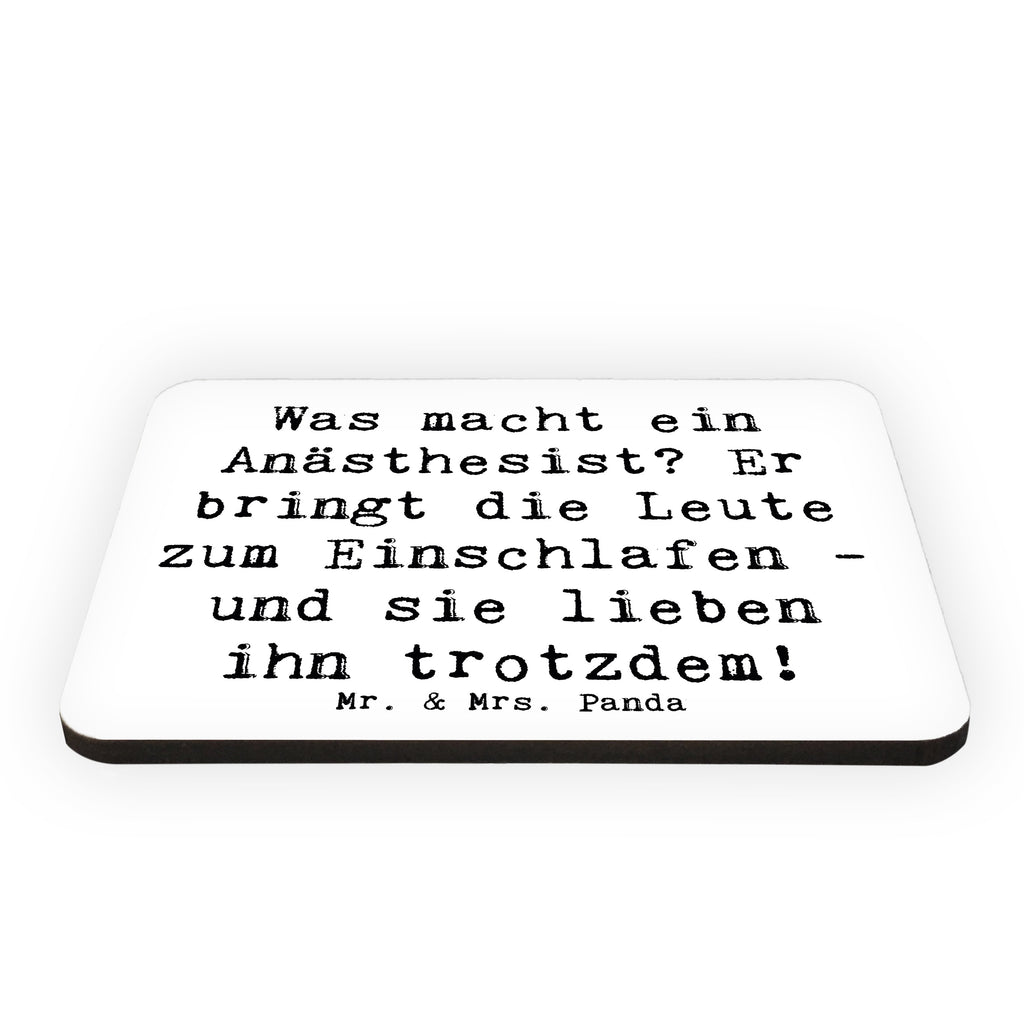 Magnet Spruch Was macht ein Anästhesist? Er bringt die Leute zum Einschlafen - und sie lieben ihn trotzdem! Kühlschrankmagnet, Pinnwandmagnet, Souvenir Magnet, Motivmagnete, Dekomagnet, Whiteboard Magnet, Notiz Magnet, Kühlschrank Dekoration, Beruf, Ausbildung, Jubiläum, Abschied, Rente, Kollege, Kollegin, Geschenk, Schenken, Arbeitskollege, Mitarbeiter, Firma, Danke, Dankeschön