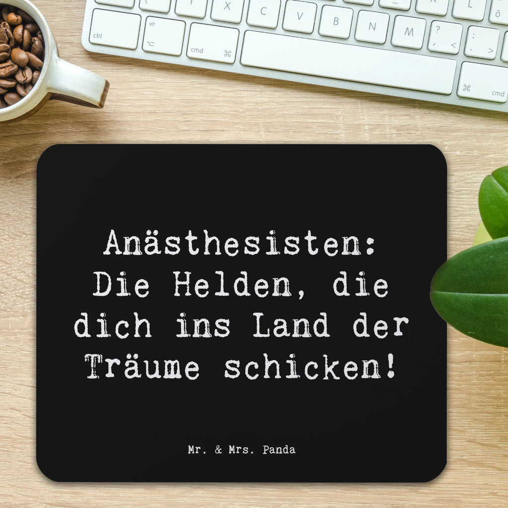 Mauspad Spruch Anästhesisten: Die Helden, die dich ins Land der Träume schicken! Mousepad, Computer zubehör, Büroausstattung, PC Zubehör, Arbeitszimmer, Mauspad, Einzigartiges Mauspad, Designer Mauspad, Mausunterlage, Mauspad Büro, Beruf, Ausbildung, Jubiläum, Abschied, Rente, Kollege, Kollegin, Geschenk, Schenken, Arbeitskollege, Mitarbeiter, Firma, Danke, Dankeschön