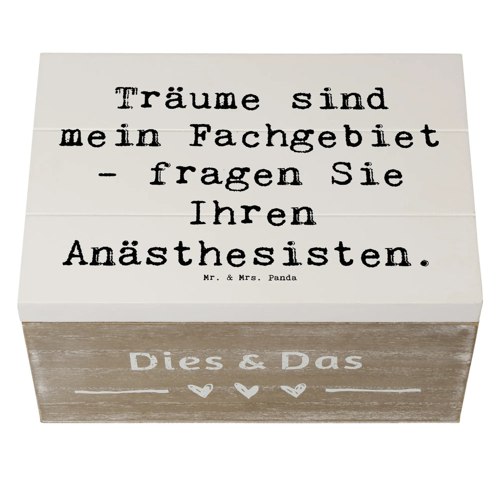 Holzkiste Spruch Träume sind mein Fachgebiet - fragen Sie Ihren Anästhesisten. Holzkiste, Kiste, Schatzkiste, Truhe, Schatulle, XXL, Erinnerungsbox, Erinnerungskiste, Dekokiste, Aufbewahrungsbox, Geschenkbox, Geschenkdose, Beruf, Ausbildung, Jubiläum, Abschied, Rente, Kollege, Kollegin, Geschenk, Schenken, Arbeitskollege, Mitarbeiter, Firma, Danke, Dankeschön