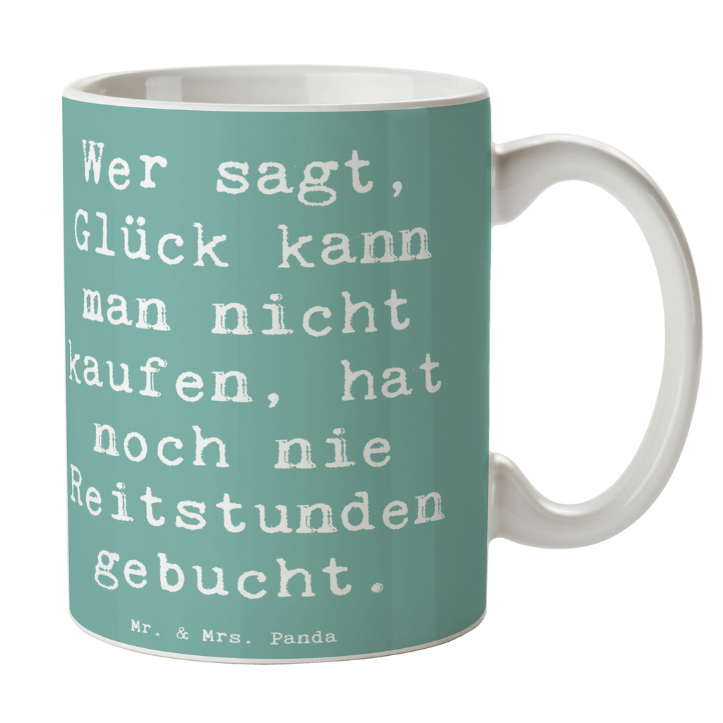 Tasse Spruch Wer sagt, Glück kann man nicht kaufen, hat noch nie Reitstunden gebucht. Tasse, Kaffeetasse, Teetasse, Becher, Kaffeebecher, Teebecher, Keramiktasse, Porzellantasse, Büro Tasse, Geschenk Tasse, Tasse Sprüche, Tasse Motive, Kaffeetassen, Tasse bedrucken, Designer Tasse, Cappuccino Tassen, Schöne Teetassen, Beruf, Ausbildung, Jubiläum, Abschied, Rente, Kollege, Kollegin, Geschenk, Schenken, Arbeitskollege, Mitarbeiter, Firma, Danke, Dankeschön