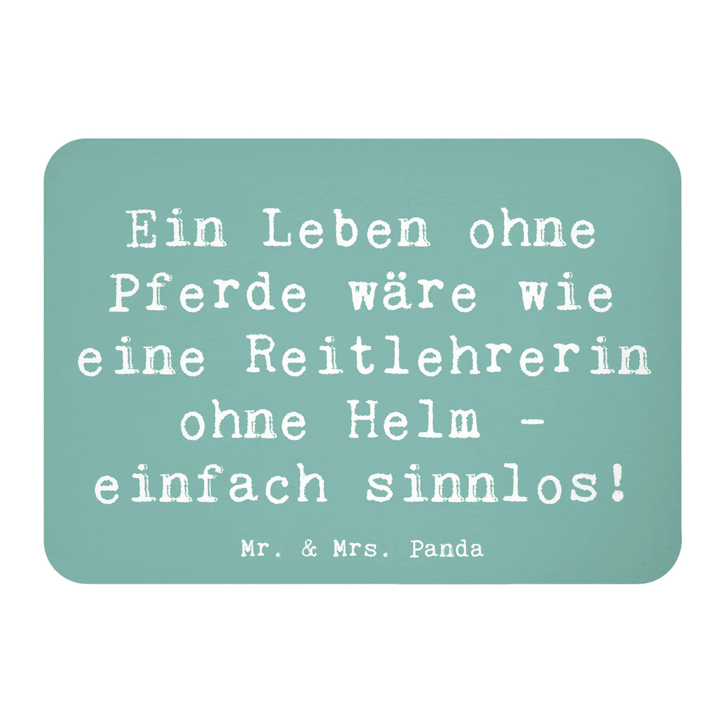 Magnet Spruch Ein Leben ohne Pferde wäre wie eine Reitlehrerin ohne Helm - einfach sinnlos! Kühlschrankmagnet, Pinnwandmagnet, Souvenir Magnet, Motivmagnete, Dekomagnet, Whiteboard Magnet, Notiz Magnet, Kühlschrank Dekoration, Beruf, Ausbildung, Jubiläum, Abschied, Rente, Kollege, Kollegin, Geschenk, Schenken, Arbeitskollege, Mitarbeiter, Firma, Danke, Dankeschön