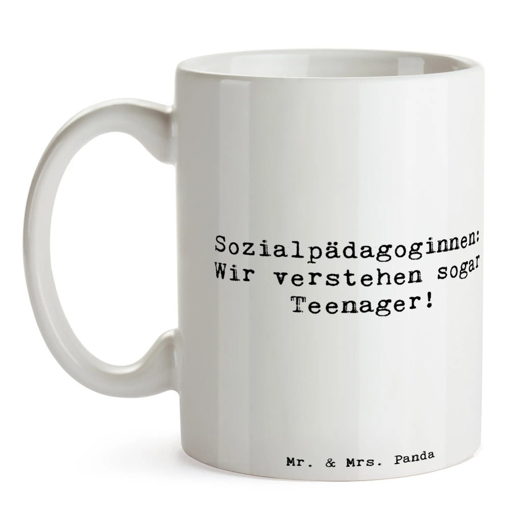 Tasse Spruch Sozialpädagoginnen: Wir verstehen sogar Teenager! Tasse, Kaffeetasse, Teetasse, Becher, Kaffeebecher, Teebecher, Keramiktasse, Porzellantasse, Büro Tasse, Geschenk Tasse, Tasse Sprüche, Tasse Motive, Kaffeetassen, Tasse bedrucken, Designer Tasse, Cappuccino Tassen, Schöne Teetassen, Beruf, Ausbildung, Jubiläum, Abschied, Rente, Kollege, Kollegin, Geschenk, Schenken, Arbeitskollege, Mitarbeiter, Firma, Danke, Dankeschön