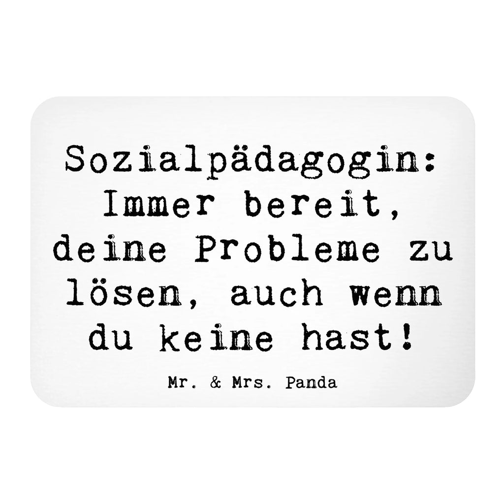 Magnet Spruch Sozialpädagogin: Immer bereit, deine Probleme zu lösen, auch wenn du keine hast! Kühlschrankmagnet, Pinnwandmagnet, Souvenir Magnet, Motivmagnete, Dekomagnet, Whiteboard Magnet, Notiz Magnet, Kühlschrank Dekoration, Beruf, Ausbildung, Jubiläum, Abschied, Rente, Kollege, Kollegin, Geschenk, Schenken, Arbeitskollege, Mitarbeiter, Firma, Danke, Dankeschön