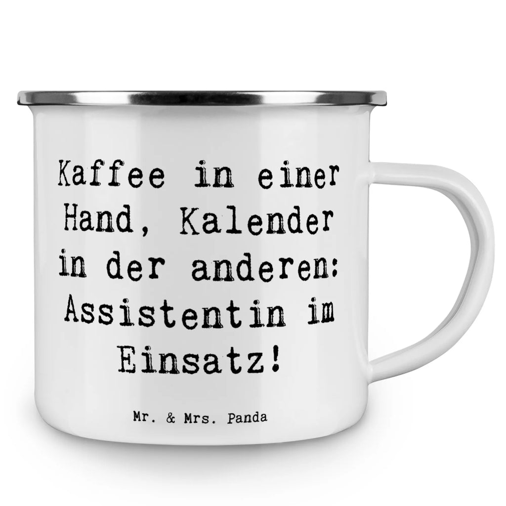 Camping Emaille Tasse Spruch Kaffee in einer Hand, Kalender in der anderen: Assistentin im Einsatz! Campingtasse, Trinkbecher, Metalltasse, Outdoor Tasse, Emaille Trinkbecher, Blechtasse Outdoor, Emaille Campingbecher, Edelstahl Trinkbecher, Metalltasse für Camping, Kaffee Blechtasse, Camping Tasse Metall, Emaille Tasse, Emaille Becher, Tasse Camping, Tasse Emaille, Emaille Tassen, Camping Becher, Metall Tasse, Camping Tassen, Blechtasse, Emaille Tasse Camping, Camping Tasse Emaille, Emailletasse, Camping Tassen Emaille, Campingbecher, Blechtassen, Outdoor Becher, Campingtassen, Emaille Becher Camping, Camping Becher Edelstahl, Beruf, Ausbildung, Jubiläum, Abschied, Rente, Kollege, Kollegin, Geschenk, Schenken, Arbeitskollege, Mitarbeiter, Firma, Danke, Dankeschön