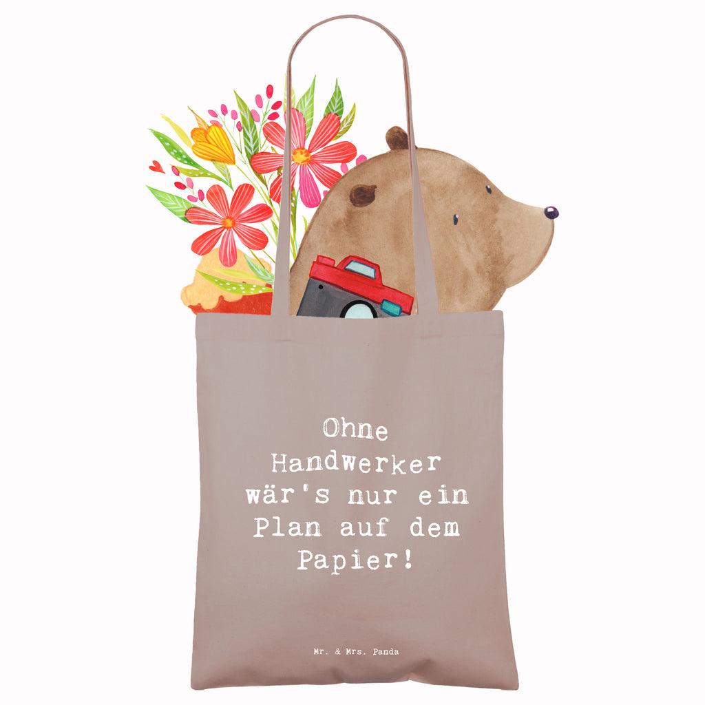 Tragetasche Spruch Ohne Handwerker wär's nur ein Plan auf dem Papier! Beuteltasche, Beutel, Einkaufstasche, Jutebeutel, Stoffbeutel, Tasche, Shopper, Umhängetasche, Strandtasche, Schultertasche, Stofftasche, Tragetasche, Badetasche, Jutetasche, Einkaufstüte, Laptoptasche, Beruf, Ausbildung, Jubiläum, Abschied, Rente, Kollege, Kollegin, Geschenk, Schenken, Arbeitskollege, Mitarbeiter, Firma, Danke, Dankeschön