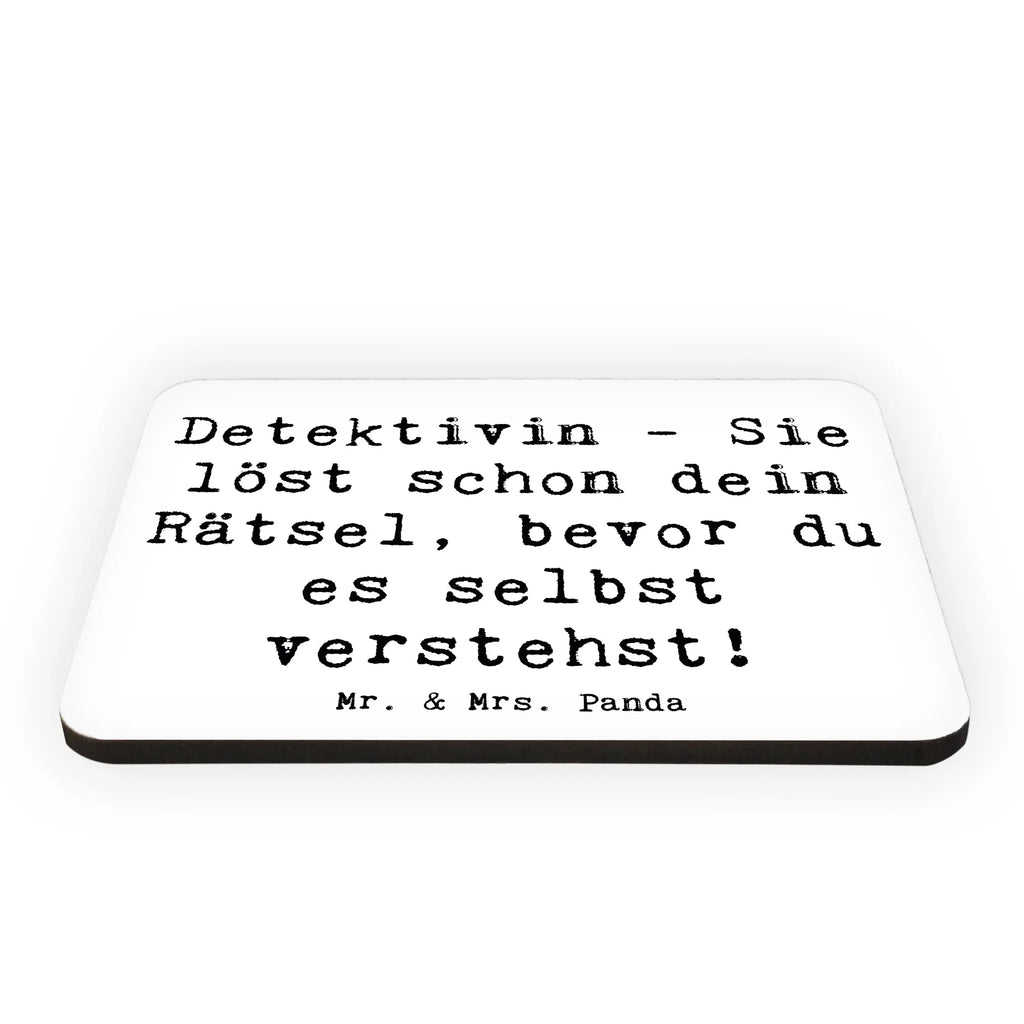 Magnet Spruch Detektivin - Sie löst schon dein Rätsel, bevor du es selbst verstehst! Kühlschrankmagnet, Pinnwandmagnet, Souvenir Magnet, Motivmagnete, Dekomagnet, Whiteboard Magnet, Notiz Magnet, Kühlschrank Dekoration, Beruf, Ausbildung, Jubiläum, Abschied, Rente, Kollege, Kollegin, Geschenk, Schenken, Arbeitskollege, Mitarbeiter, Firma, Danke, Dankeschön