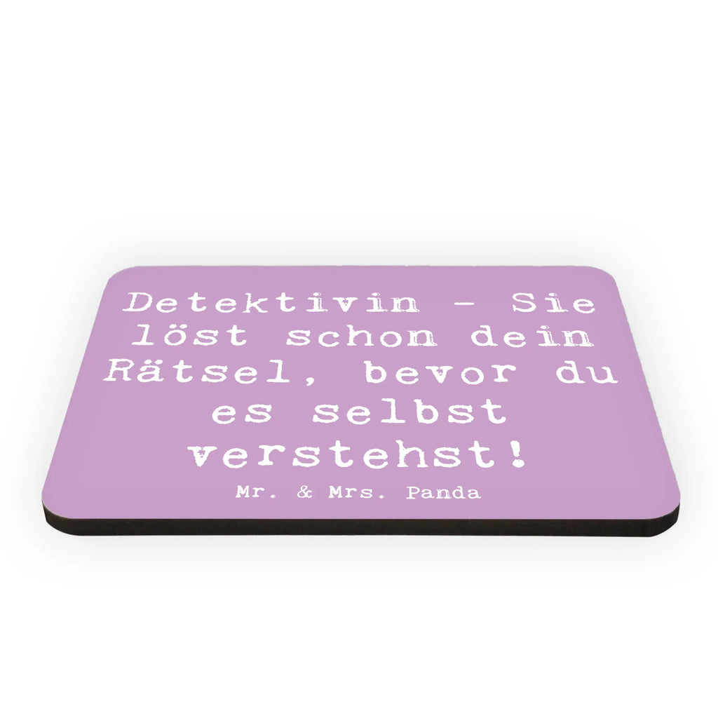 Magnet Spruch Detektivin - Sie löst schon dein Rätsel, bevor du es selbst verstehst! Kühlschrankmagnet, Pinnwandmagnet, Souvenir Magnet, Motivmagnete, Dekomagnet, Whiteboard Magnet, Notiz Magnet, Kühlschrank Dekoration, Beruf, Ausbildung, Jubiläum, Abschied, Rente, Kollege, Kollegin, Geschenk, Schenken, Arbeitskollege, Mitarbeiter, Firma, Danke, Dankeschön