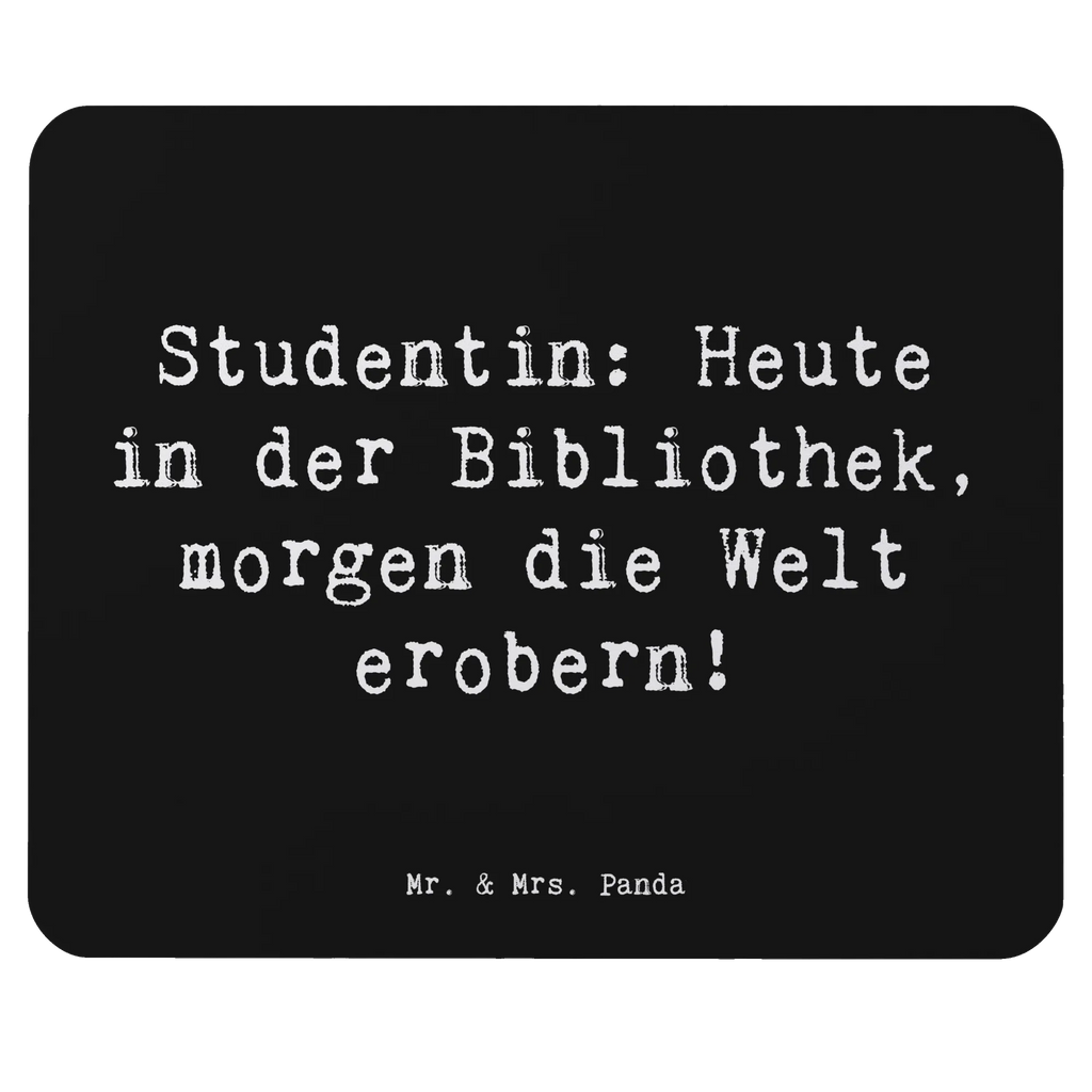 Mauspad Spruch Studentin: Heute in der Bibliothek, morgen die Welt erobern! Mousepad, Computer zubehör, Büroausstattung, PC Zubehör, Arbeitszimmer, Mauspad, Einzigartiges Mauspad, Designer Mauspad, Mausunterlage, Mauspad Büro, Beruf, Ausbildung, Jubiläum, Abschied, Rente, Kollege, Kollegin, Geschenk, Schenken, Arbeitskollege, Mitarbeiter, Firma, Danke, Dankeschön