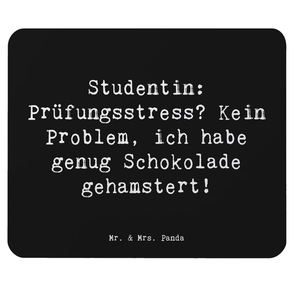 Mauspad Spruch Studentin: Prüfungsstress? Kein Problem, ich habe genug Schokolade gehamstert! Mousepad, Computer zubehör, Büroausstattung, PC Zubehör, Arbeitszimmer, Mauspad, Einzigartiges Mauspad, Designer Mauspad, Mausunterlage, Mauspad Büro, Beruf, Ausbildung, Jubiläum, Abschied, Rente, Kollege, Kollegin, Geschenk, Schenken, Arbeitskollege, Mitarbeiter, Firma, Danke, Dankeschön