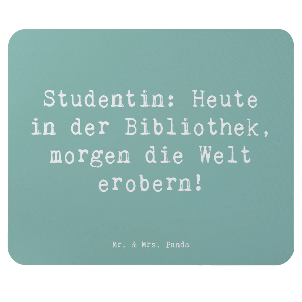 Mauspad Spruch Studentin: Heute in der Bibliothek, morgen die Welt erobern! Mousepad, Computer zubehör, Büroausstattung, PC Zubehör, Arbeitszimmer, Mauspad, Einzigartiges Mauspad, Designer Mauspad, Mausunterlage, Mauspad Büro, Beruf, Ausbildung, Jubiläum, Abschied, Rente, Kollege, Kollegin, Geschenk, Schenken, Arbeitskollege, Mitarbeiter, Firma, Danke, Dankeschön