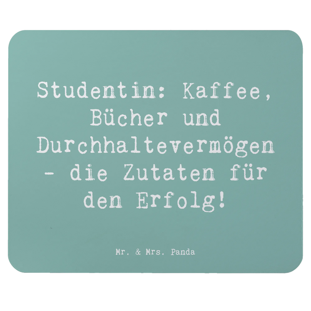 Mauspad Spruch Studentin: Kaffee, Bücher und Durchhaltevermögen - die Zutaten für den Erfolg! Mousepad, Computer zubehör, Büroausstattung, PC Zubehör, Arbeitszimmer, Mauspad, Einzigartiges Mauspad, Designer Mauspad, Mausunterlage, Mauspad Büro, Beruf, Ausbildung, Jubiläum, Abschied, Rente, Kollege, Kollegin, Geschenk, Schenken, Arbeitskollege, Mitarbeiter, Firma, Danke, Dankeschön