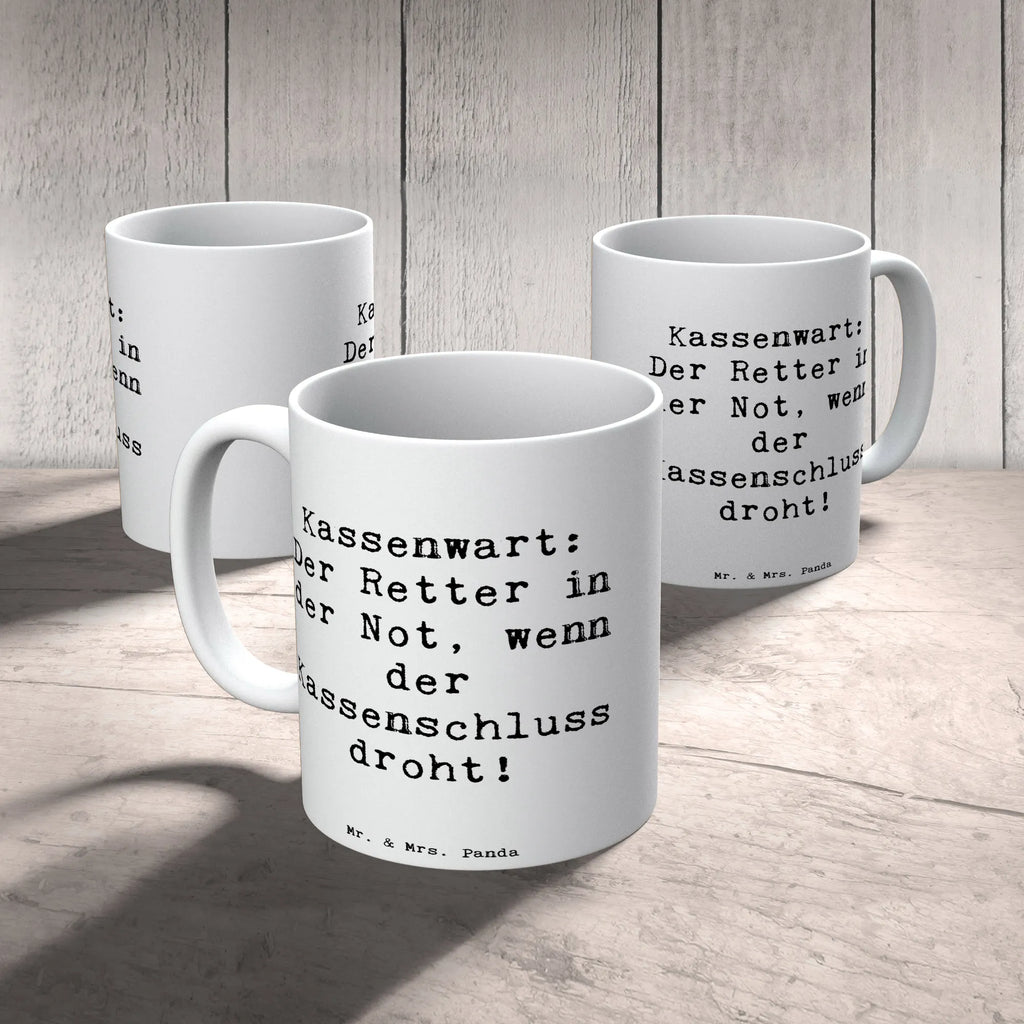 Tasse Spruch Kassenwart: Der Retter in der Not, wenn der Kassenschluss droht! Tasse, Kaffeetasse, Teetasse, Becher, Kaffeebecher, Teebecher, Keramiktasse, Porzellantasse, Büro Tasse, Geschenk Tasse, Tasse Sprüche, Tasse Motive, Kaffeetassen, Tasse bedrucken, Designer Tasse, Cappuccino Tassen, Schöne Teetassen, Beruf, Ausbildung, Jubiläum, Abschied, Rente, Kollege, Kollegin, Geschenk, Schenken, Arbeitskollege, Mitarbeiter, Firma, Danke, Dankeschön