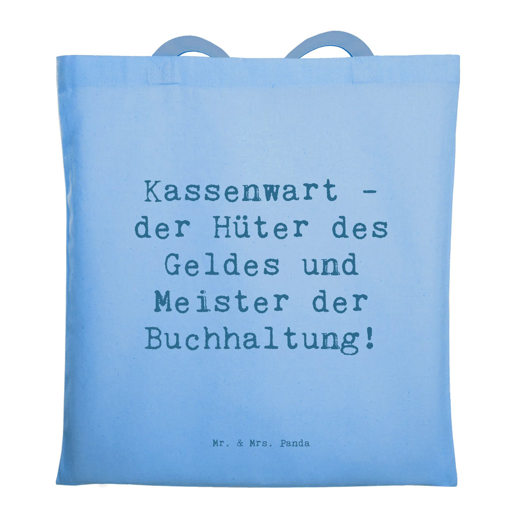 Tragetasche Spruch Kassenwart - der Hüter des Geldes und Meister der Buchhaltung! Beuteltasche, Beutel, Einkaufstasche, Jutebeutel, Stoffbeutel, Tasche, Shopper, Umhängetasche, Strandtasche, Schultertasche, Stofftasche, Tragetasche, Badetasche, Jutetasche, Einkaufstüte, Laptoptasche, Beruf, Ausbildung, Jubiläum, Abschied, Rente, Kollege, Kollegin, Geschenk, Schenken, Arbeitskollege, Mitarbeiter, Firma, Danke, Dankeschön