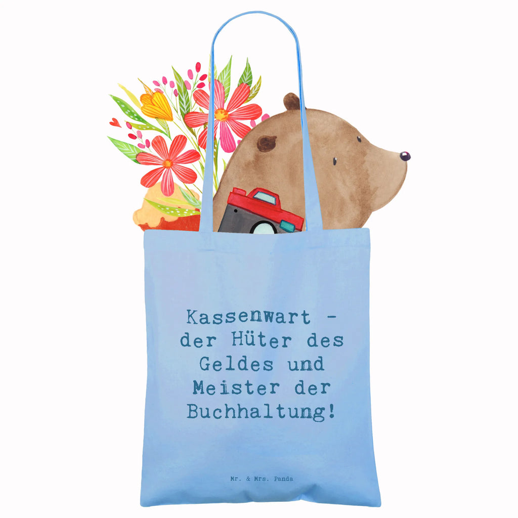 Tragetasche Spruch Kassenwart - der Hüter des Geldes und Meister der Buchhaltung! Beuteltasche, Beutel, Einkaufstasche, Jutebeutel, Stoffbeutel, Tasche, Shopper, Umhängetasche, Strandtasche, Schultertasche, Stofftasche, Tragetasche, Badetasche, Jutetasche, Einkaufstüte, Laptoptasche, Beruf, Ausbildung, Jubiläum, Abschied, Rente, Kollege, Kollegin, Geschenk, Schenken, Arbeitskollege, Mitarbeiter, Firma, Danke, Dankeschön