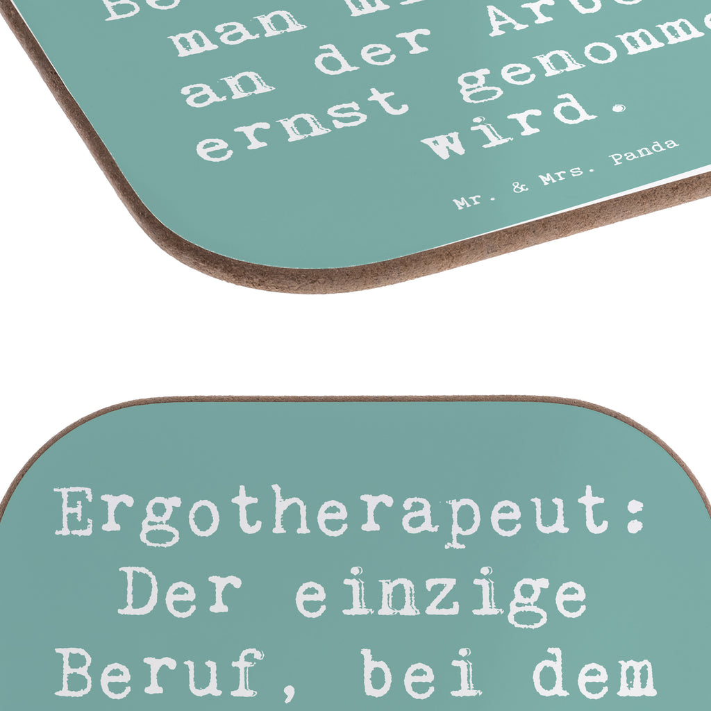 Untersetzer Spruch Ergotherapeut: Der einzige Beruf, bei dem man mit Spaß an der Arbeit ernst genommen wird. Untersetzer, Bierdeckel, Glasuntersetzer, Untersetzer Gläser, Getränkeuntersetzer, Untersetzer aus Holz, Untersetzer für Gläser, Korkuntersetzer, Untersetzer Holz, Holzuntersetzer, Tassen Untersetzer, Untersetzer Design, Beruf, Ausbildung, Jubiläum, Abschied, Rente, Kollege, Kollegin, Geschenk, Schenken, Arbeitskollege, Mitarbeiter, Firma, Danke, Dankeschön