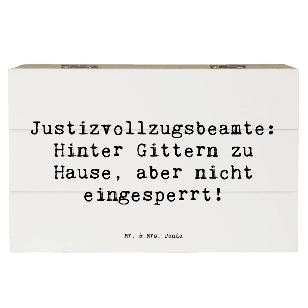 Holzkiste Spruch Justizvollzugsbeamte: Hinter Gittern zu Hause, aber nicht eingesperrt! Holzkiste, Kiste, Schatzkiste, Truhe, Schatulle, XXL, Erinnerungsbox, Erinnerungskiste, Dekokiste, Aufbewahrungsbox, Geschenkbox, Geschenkdose, Beruf, Ausbildung, Jubiläum, Abschied, Rente, Kollege, Kollegin, Geschenk, Schenken, Arbeitskollege, Mitarbeiter, Firma, Danke, Dankeschön