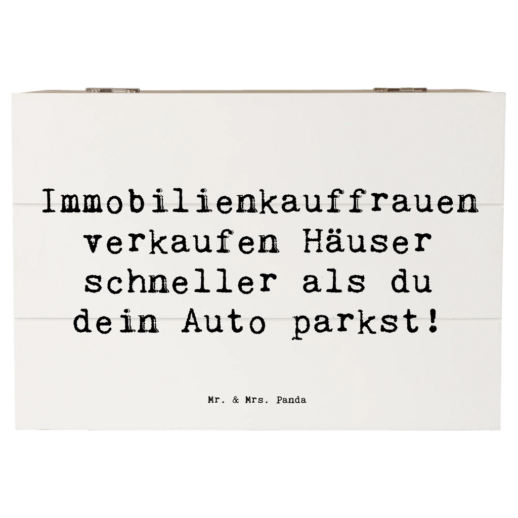 Holzkiste Spruch Immobilienkauffrauen verkaufen Häuser schneller als du dein Auto parkst! Holzkiste, Kiste, Schatzkiste, Truhe, Schatulle, XXL, Erinnerungsbox, Erinnerungskiste, Dekokiste, Aufbewahrungsbox, Geschenkbox, Geschenkdose, Beruf, Ausbildung, Jubiläum, Abschied, Rente, Kollege, Kollegin, Geschenk, Schenken, Arbeitskollege, Mitarbeiter, Firma, Danke, Dankeschön