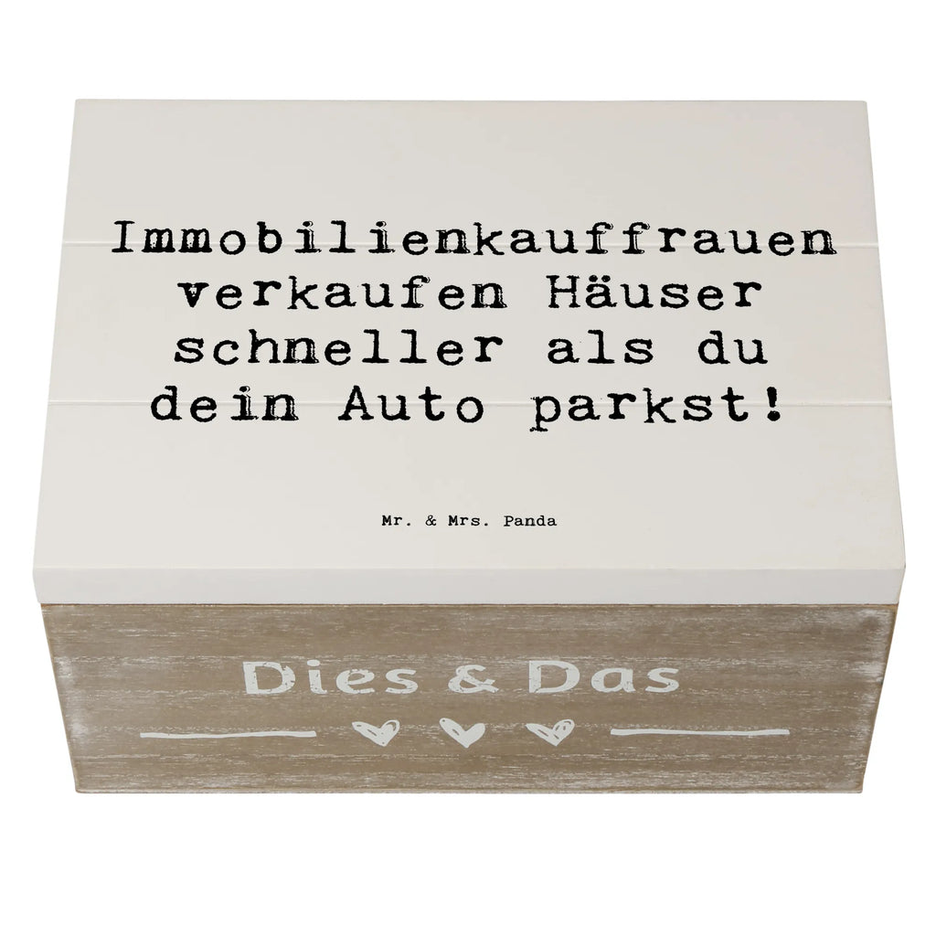 Holzkiste Spruch Immobilienkauffrauen verkaufen Häuser schneller als du dein Auto parkst! Holzkiste, Kiste, Schatzkiste, Truhe, Schatulle, XXL, Erinnerungsbox, Erinnerungskiste, Dekokiste, Aufbewahrungsbox, Geschenkbox, Geschenkdose, Beruf, Ausbildung, Jubiläum, Abschied, Rente, Kollege, Kollegin, Geschenk, Schenken, Arbeitskollege, Mitarbeiter, Firma, Danke, Dankeschön