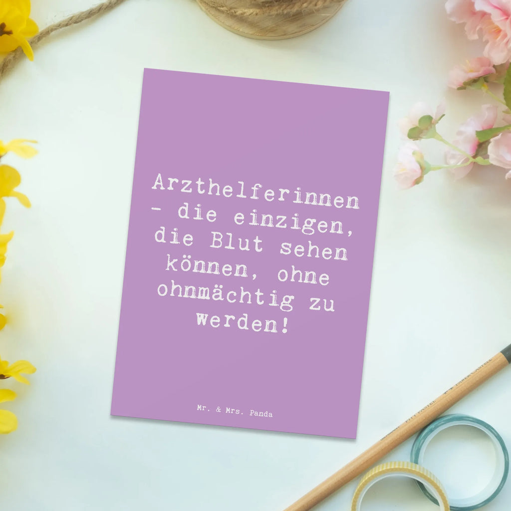 Postkarte Spruch Tapfere Arzthelferin Postkarte, Karte, Geschenkkarte, Grußkarte, Einladung, Ansichtskarte, Geburtstagskarte, Einladungskarte, Dankeskarte, Ansichtskarten, Einladung Geburtstag, Einladungskarten Geburtstag, Beruf, Ausbildung, Jubiläum, Abschied, Rente, Kollege, Kollegin, Geschenk, Schenken, Arbeitskollege, Mitarbeiter, Firma, Danke, Dankeschön