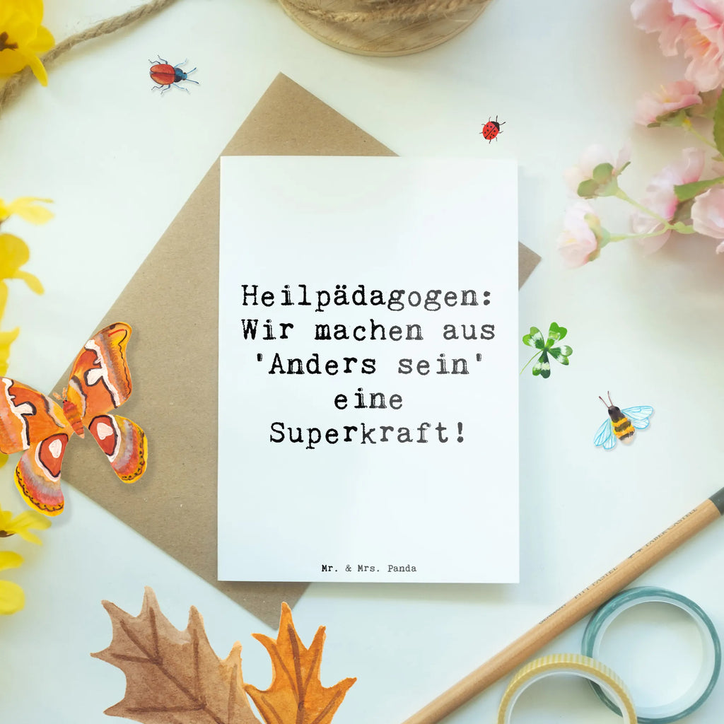 Grußkarte Spruch Heilpädagogin Superkraft Grußkarte, Klappkarte, Einladungskarte, Glückwunschkarte, Hochzeitskarte, Geburtstagskarte, Karte, Ansichtskarten, Beruf, Ausbildung, Jubiläum, Abschied, Rente, Kollege, Kollegin, Geschenk, Schenken, Arbeitskollege, Mitarbeiter, Firma, Danke, Dankeschön