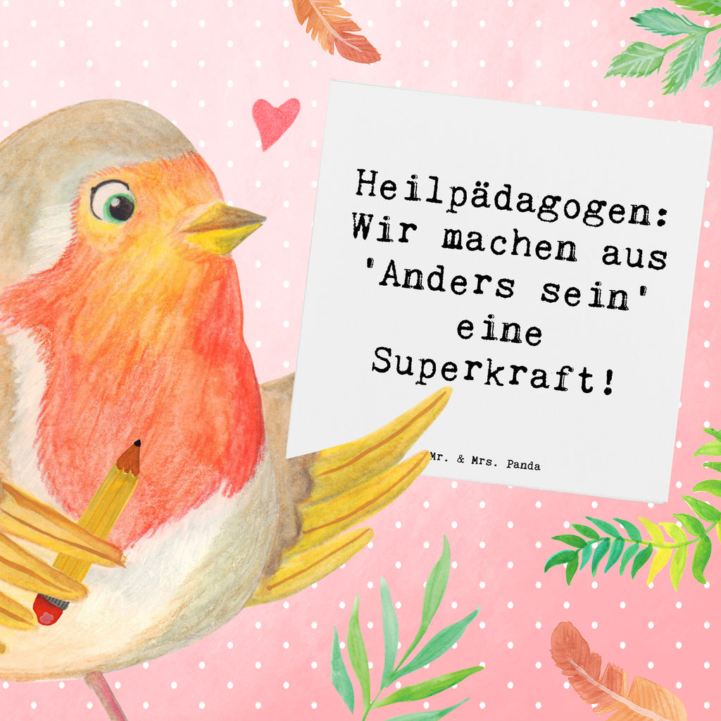 Deluxe Karte Spruch Heilpädagogin Superkraft Karte, Grußkarte, Klappkarte, Einladungskarte, Glückwunschkarte, Hochzeitskarte, Geburtstagskarte, Hochwertige Grußkarte, Hochwertige Klappkarte, Beruf, Ausbildung, Jubiläum, Abschied, Rente, Kollege, Kollegin, Geschenk, Schenken, Arbeitskollege, Mitarbeiter, Firma, Danke, Dankeschön