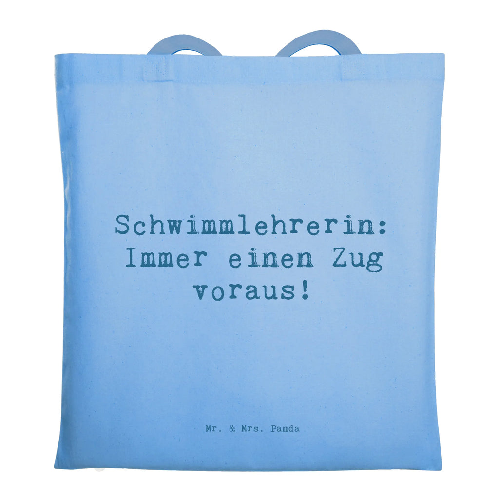 Tragetasche Spruch Schwimmlehrerin Zug voraus Beuteltasche, Beutel, Einkaufstasche, Jutebeutel, Stoffbeutel, Tasche, Shopper, Umhängetasche, Strandtasche, Schultertasche, Stofftasche, Tragetasche, Badetasche, Jutetasche, Einkaufstüte, Laptoptasche, Beruf, Ausbildung, Jubiläum, Abschied, Rente, Kollege, Kollegin, Geschenk, Schenken, Arbeitskollege, Mitarbeiter, Firma, Danke, Dankeschön