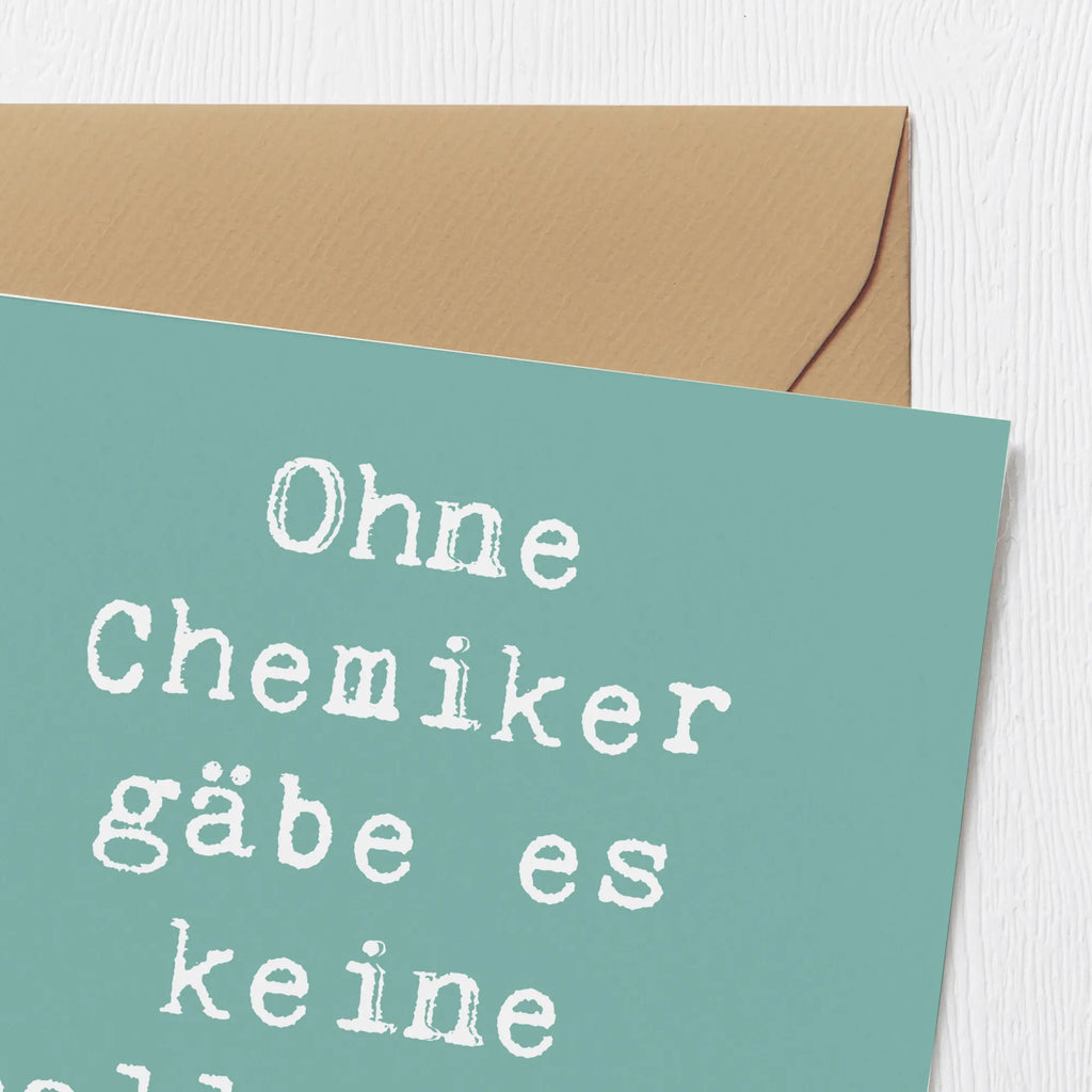 Deluxe Karte Spruch Chemiker Knalleffekte Karte, Grußkarte, Klappkarte, Einladungskarte, Glückwunschkarte, Hochzeitskarte, Geburtstagskarte, Hochwertige Grußkarte, Hochwertige Klappkarte, Beruf, Ausbildung, Jubiläum, Abschied, Rente, Kollege, Kollegin, Geschenk, Schenken, Arbeitskollege, Mitarbeiter, Firma, Danke, Dankeschön