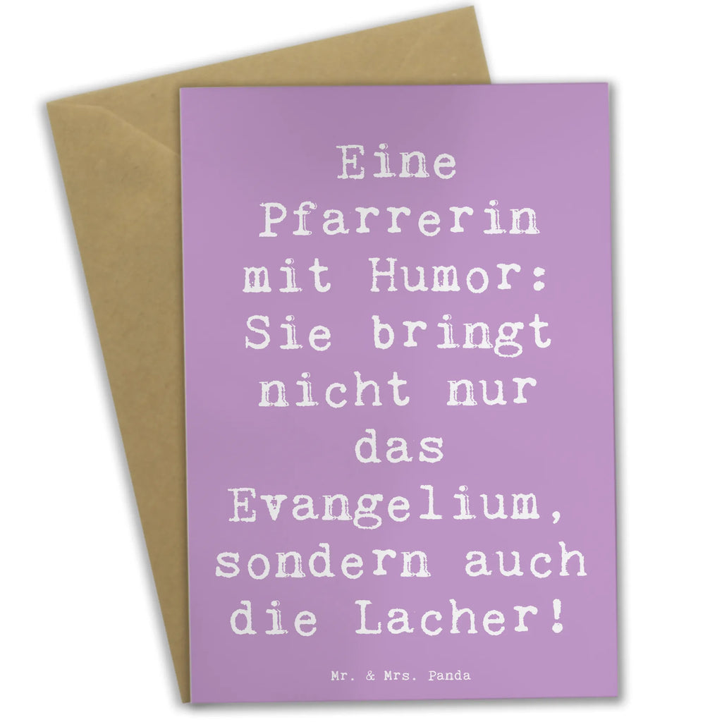 Grußkarte Spruch Humorvolle Pfarrerin Grußkarte, Klappkarte, Einladungskarte, Glückwunschkarte, Hochzeitskarte, Geburtstagskarte, Karte, Ansichtskarten, Beruf, Ausbildung, Jubiläum, Abschied, Rente, Kollege, Kollegin, Geschenk, Schenken, Arbeitskollege, Mitarbeiter, Firma, Danke, Dankeschön