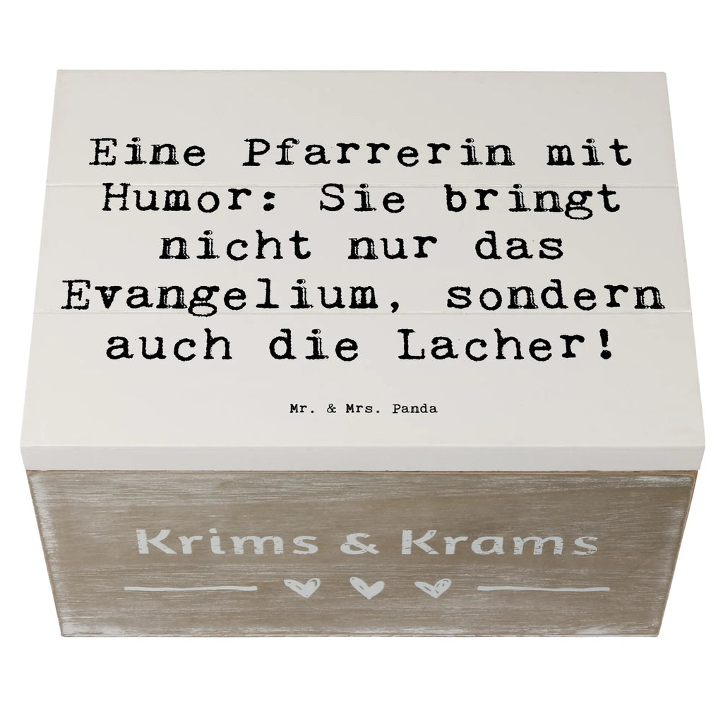 Holzkiste Spruch Humorvolle Pfarrerin Holzkiste, Kiste, Schatzkiste, Truhe, Schatulle, XXL, Erinnerungsbox, Erinnerungskiste, Dekokiste, Aufbewahrungsbox, Geschenkbox, Geschenkdose, Beruf, Ausbildung, Jubiläum, Abschied, Rente, Kollege, Kollegin, Geschenk, Schenken, Arbeitskollege, Mitarbeiter, Firma, Danke, Dankeschön