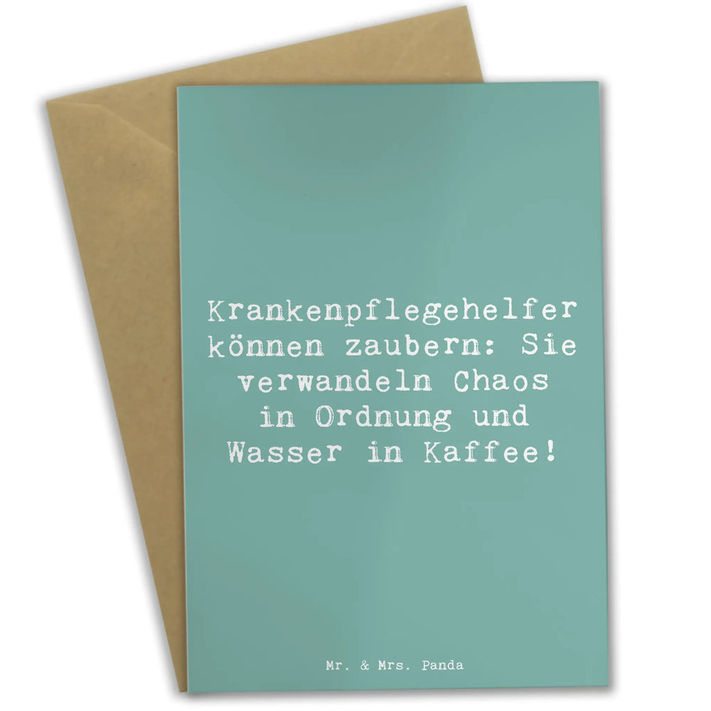 Grußkarte Spruch Krankenpflegehelfer Zauberer Grußkarte, Klappkarte, Einladungskarte, Glückwunschkarte, Hochzeitskarte, Geburtstagskarte, Karte, Ansichtskarten, Beruf, Ausbildung, Jubiläum, Abschied, Rente, Kollege, Kollegin, Geschenk, Schenken, Arbeitskollege, Mitarbeiter, Firma, Danke, Dankeschön