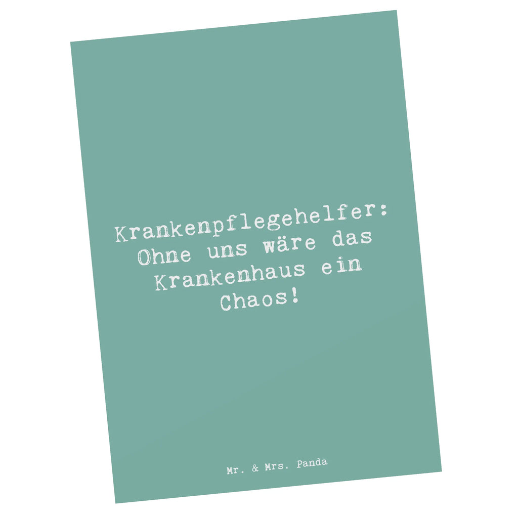 Postkarte Spruch Krankenpflegehelfer Chaos Postkarte, Karte, Geschenkkarte, Grußkarte, Einladung, Ansichtskarte, Geburtstagskarte, Einladungskarte, Dankeskarte, Ansichtskarten, Einladung Geburtstag, Einladungskarten Geburtstag, Beruf, Ausbildung, Jubiläum, Abschied, Rente, Kollege, Kollegin, Geschenk, Schenken, Arbeitskollege, Mitarbeiter, Firma, Danke, Dankeschön