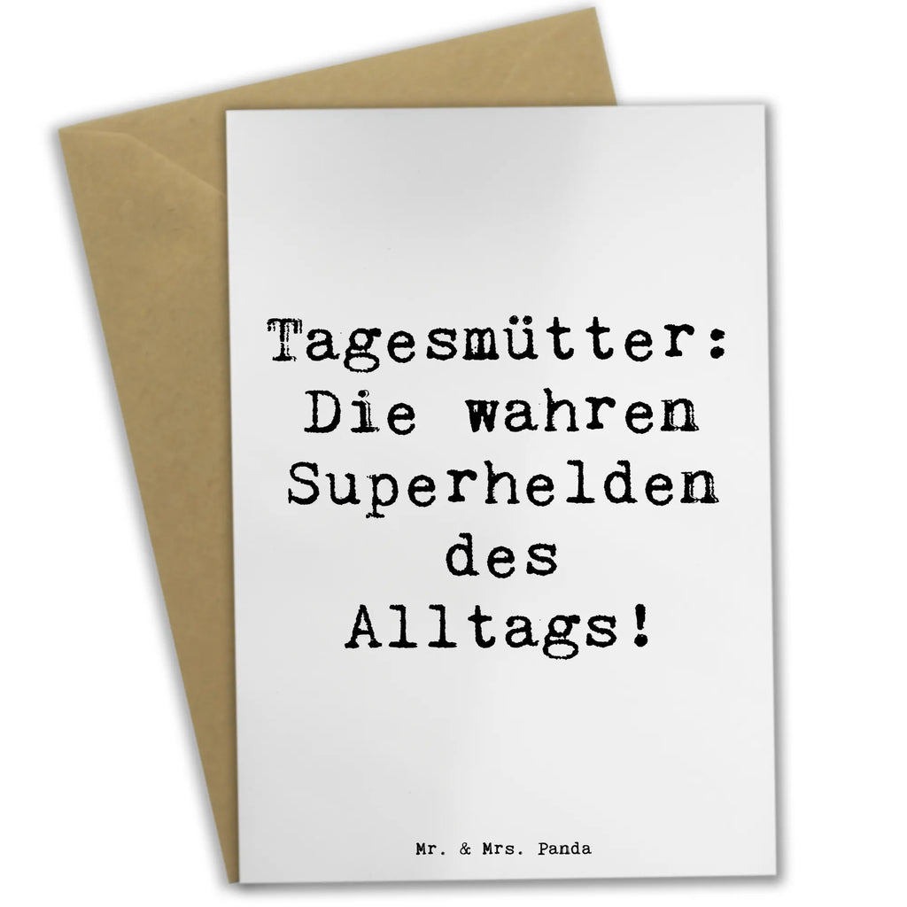 Grußkarte Spruch Tagesmutter Superheld Grußkarte, Klappkarte, Einladungskarte, Glückwunschkarte, Hochzeitskarte, Geburtstagskarte, Karte, Ansichtskarten, Beruf, Ausbildung, Jubiläum, Abschied, Rente, Kollege, Kollegin, Geschenk, Schenken, Arbeitskollege, Mitarbeiter, Firma, Danke, Dankeschön