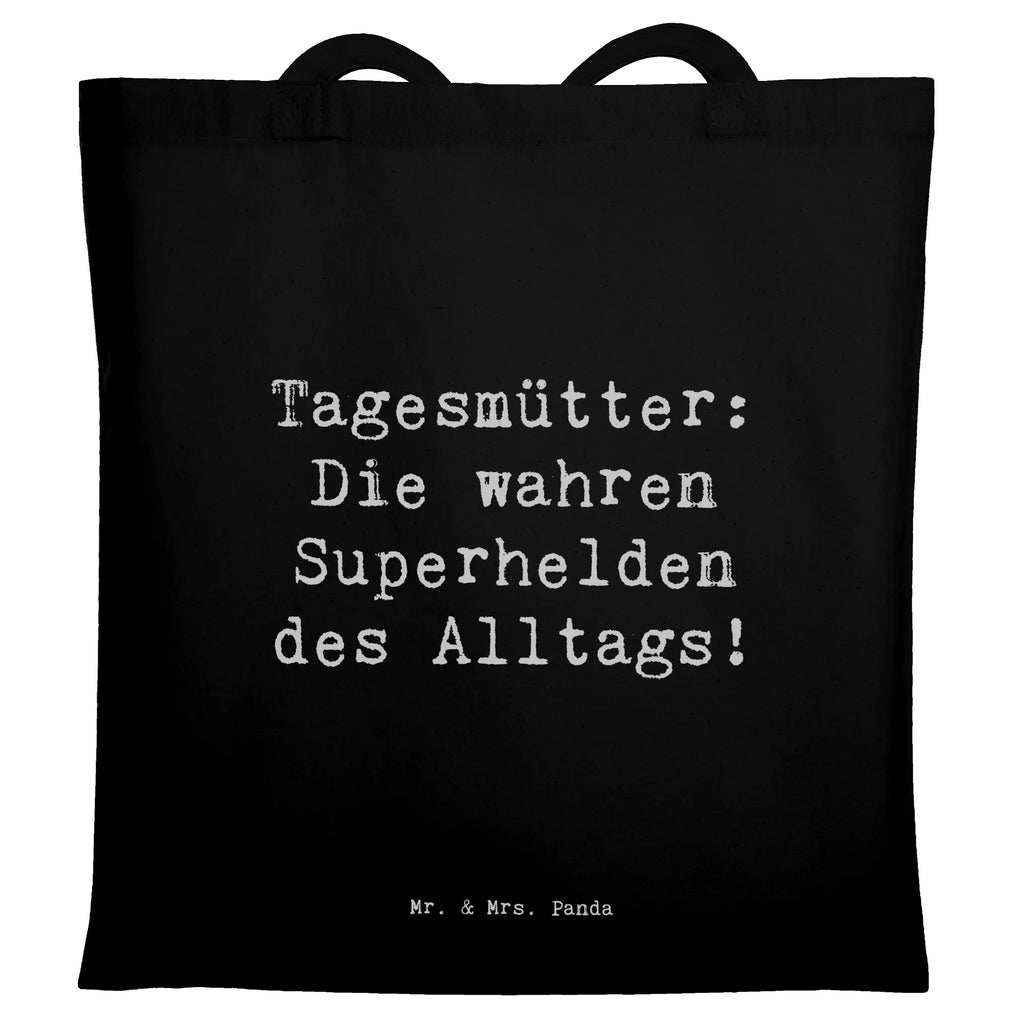 Tragetasche Spruch Tagesmutter Superheld Beuteltasche, Beutel, Einkaufstasche, Jutebeutel, Stoffbeutel, Tasche, Shopper, Umhängetasche, Strandtasche, Schultertasche, Stofftasche, Tragetasche, Badetasche, Jutetasche, Einkaufstüte, Laptoptasche, Beruf, Ausbildung, Jubiläum, Abschied, Rente, Kollege, Kollegin, Geschenk, Schenken, Arbeitskollege, Mitarbeiter, Firma, Danke, Dankeschön