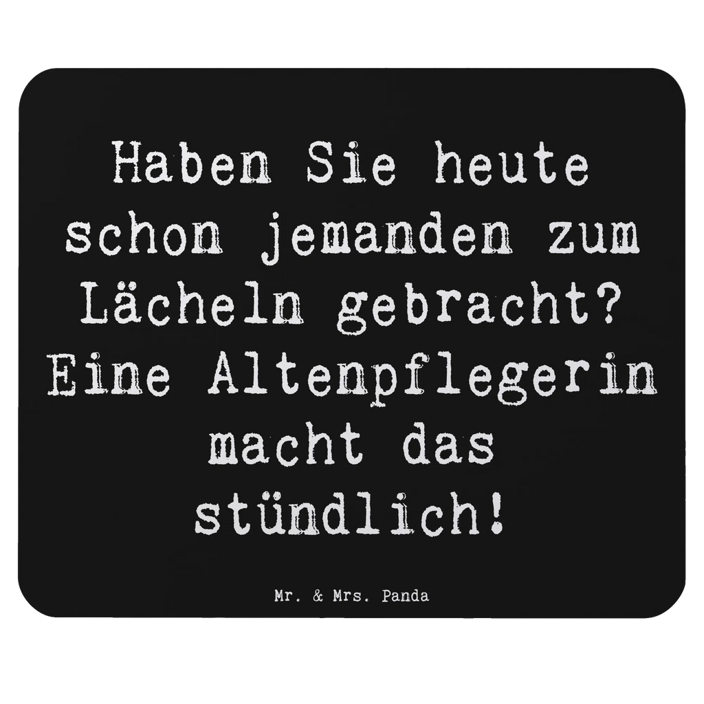 Mauspad Spruch Altenpflegerin Lächeln Mousepad, Computer zubehör, Büroausstattung, PC Zubehör, Arbeitszimmer, Mauspad, Einzigartiges Mauspad, Designer Mauspad, Mausunterlage, Mauspad Büro, Beruf, Ausbildung, Jubiläum, Abschied, Rente, Kollege, Kollegin, Geschenk, Schenken, Arbeitskollege, Mitarbeiter, Firma, Danke, Dankeschön