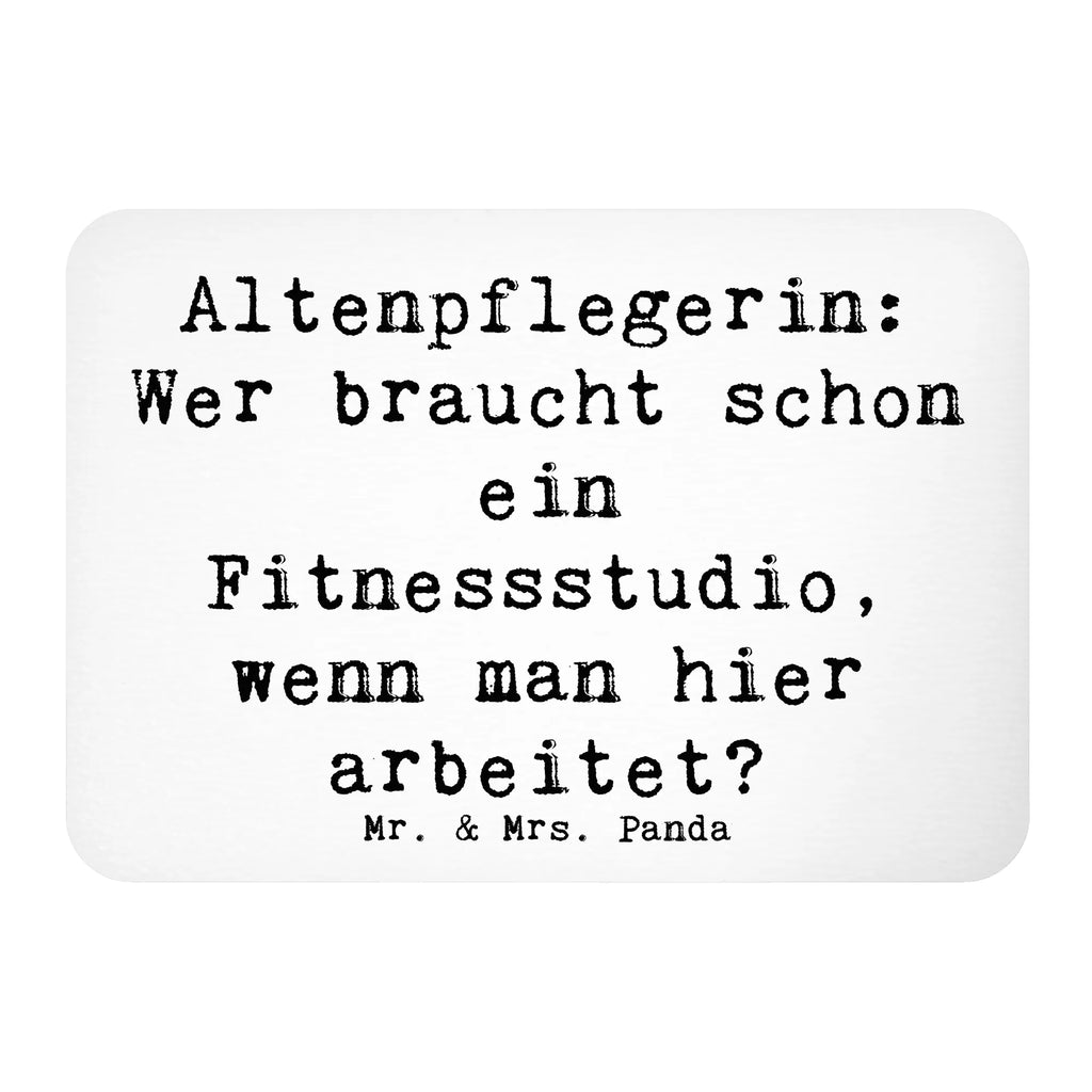 Magnet Spruch Altenpflegerin Fitness Kühlschrankmagnet, Pinnwandmagnet, Souvenir Magnet, Motivmagnete, Dekomagnet, Whiteboard Magnet, Notiz Magnet, Kühlschrank Dekoration, Beruf, Ausbildung, Jubiläum, Abschied, Rente, Kollege, Kollegin, Geschenk, Schenken, Arbeitskollege, Mitarbeiter, Firma, Danke, Dankeschön