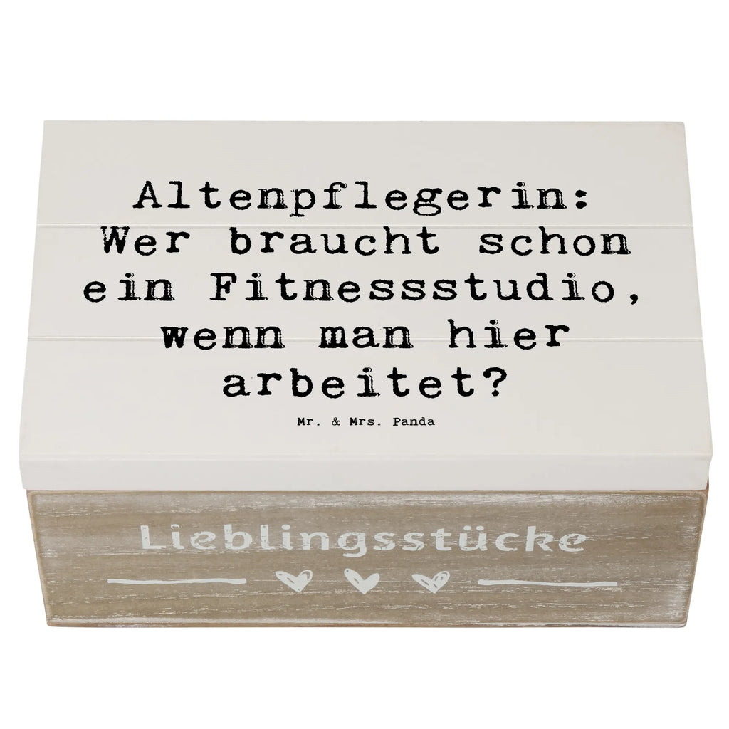 Holzkiste Spruch Altenpflegerin Fitness Holzkiste, Kiste, Schatzkiste, Truhe, Schatulle, XXL, Erinnerungsbox, Erinnerungskiste, Dekokiste, Aufbewahrungsbox, Geschenkbox, Geschenkdose, Beruf, Ausbildung, Jubiläum, Abschied, Rente, Kollege, Kollegin, Geschenk, Schenken, Arbeitskollege, Mitarbeiter, Firma, Danke, Dankeschön