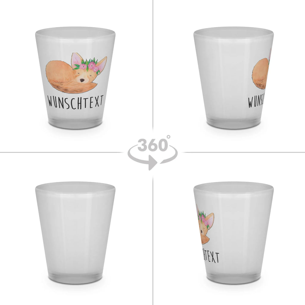 Personalisiertes Schnapsglas Wüstenfuchs Blumen Personalisiertes Schnapsglas, Schnapsglas mit Namen, Schnapsgläser personalisiert, personalisierte Schnapsgläser, Schnapsglas personalisieren, Schnapsglas Hochzeit, Schnapsglas mit Name, Schnapsglas Geschenk, Shot Gläser personalisieren, personalisierte Pinnchen, Schnapsglas zum Umhängen mit Namen, Afrika, Wildtiere, Wüste, Wüstenfuchs, Blumen, Blumenkranz, Glücklich